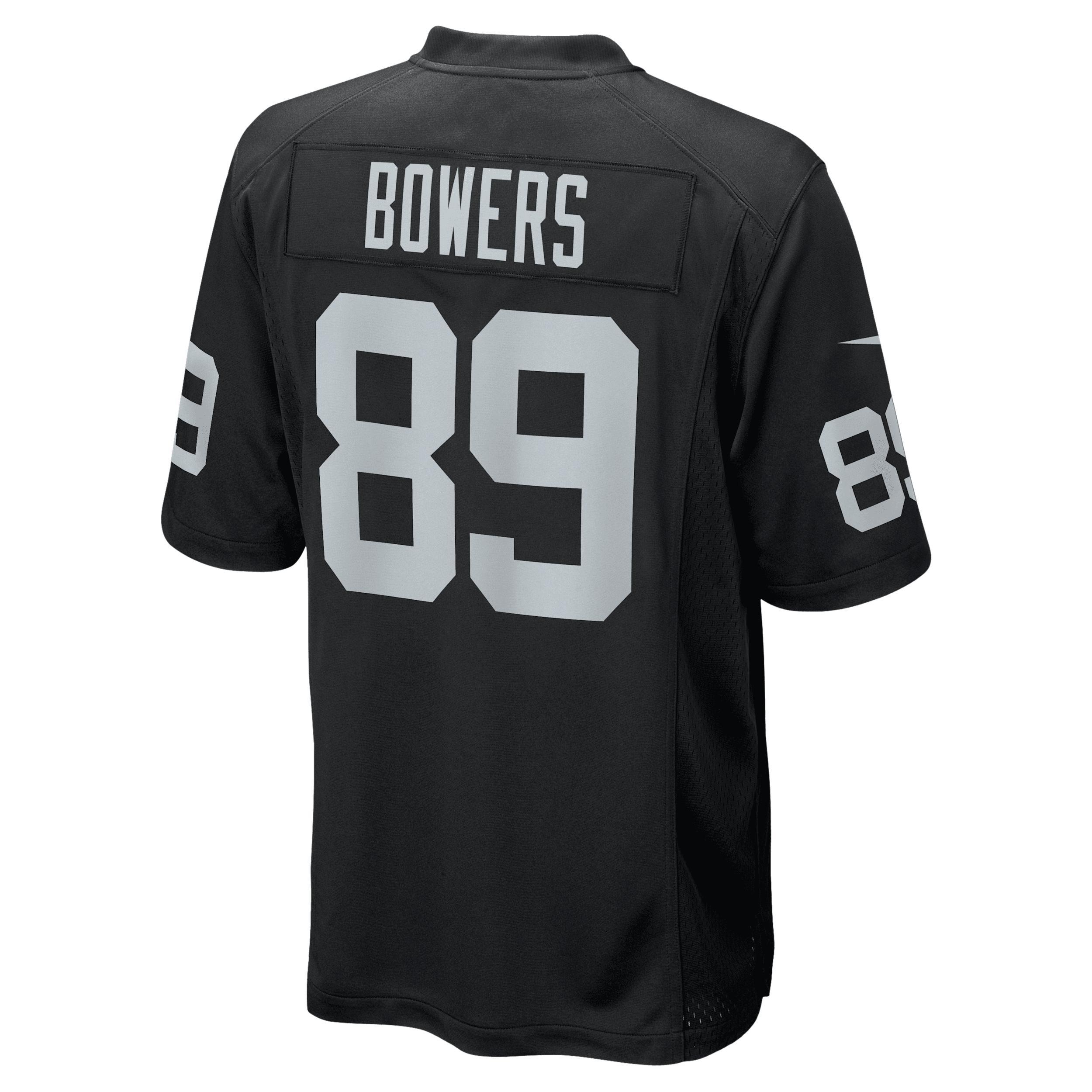 Brock Bowers Las Vegas Raiders Nike Mens NFL Game Jersey | 67NMORGH8DF-VY4 Product Image