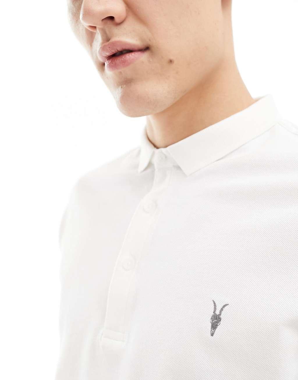 AllSaints Reform polo shirt white Product Image