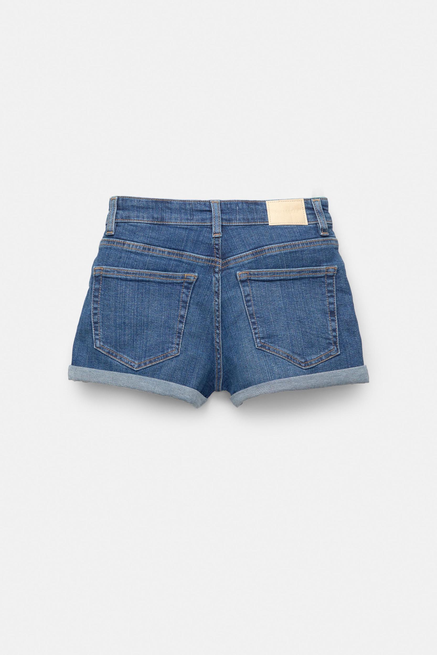 Denim shorts Product Image