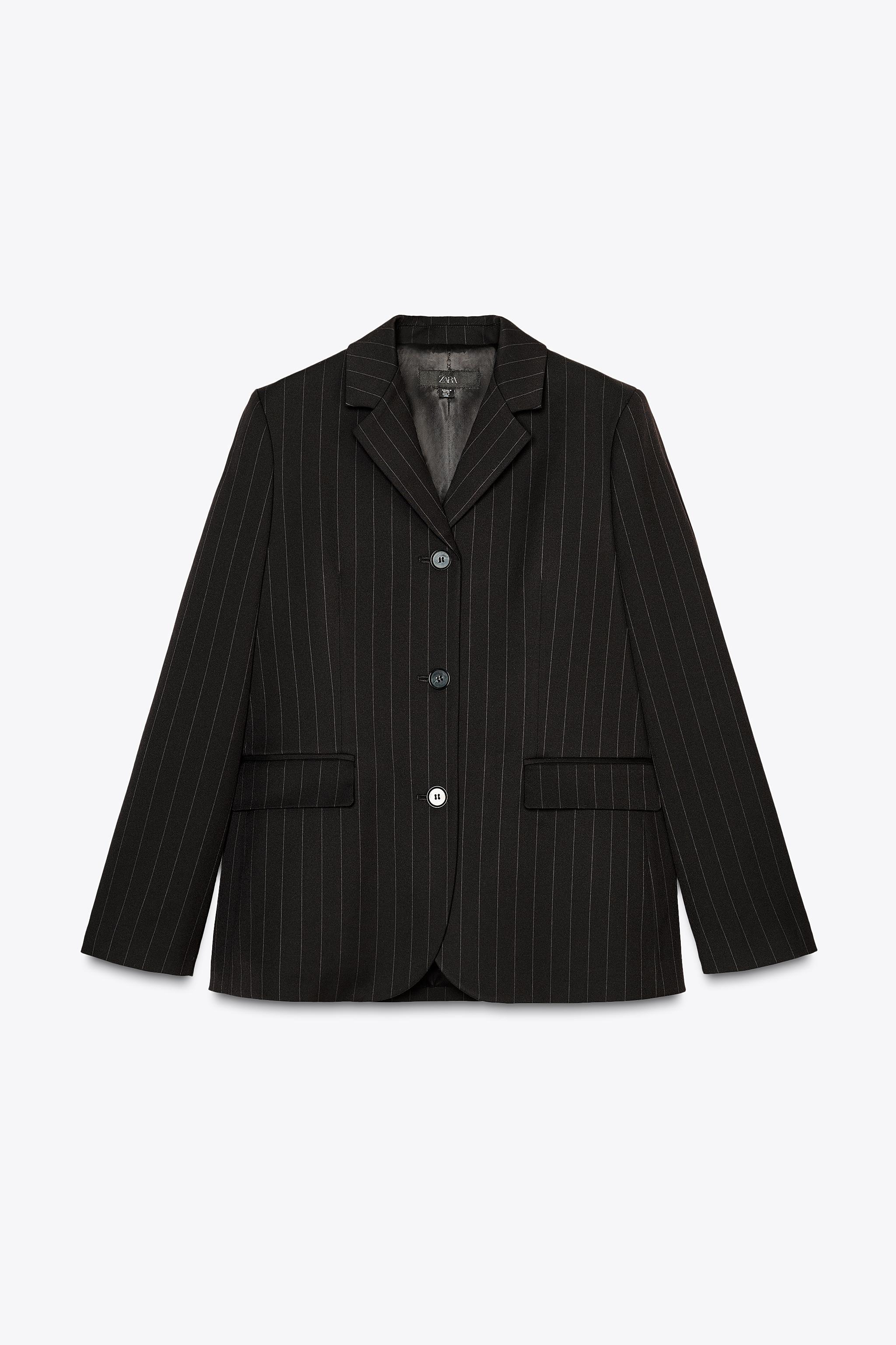 MINIMAL STRIPED BLAZER ZW COLLECTION Product Image