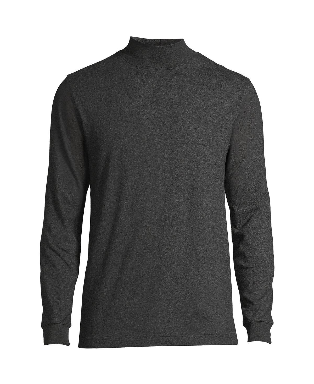 Mens Lands End Super-T Mock Turtleneck Product Image