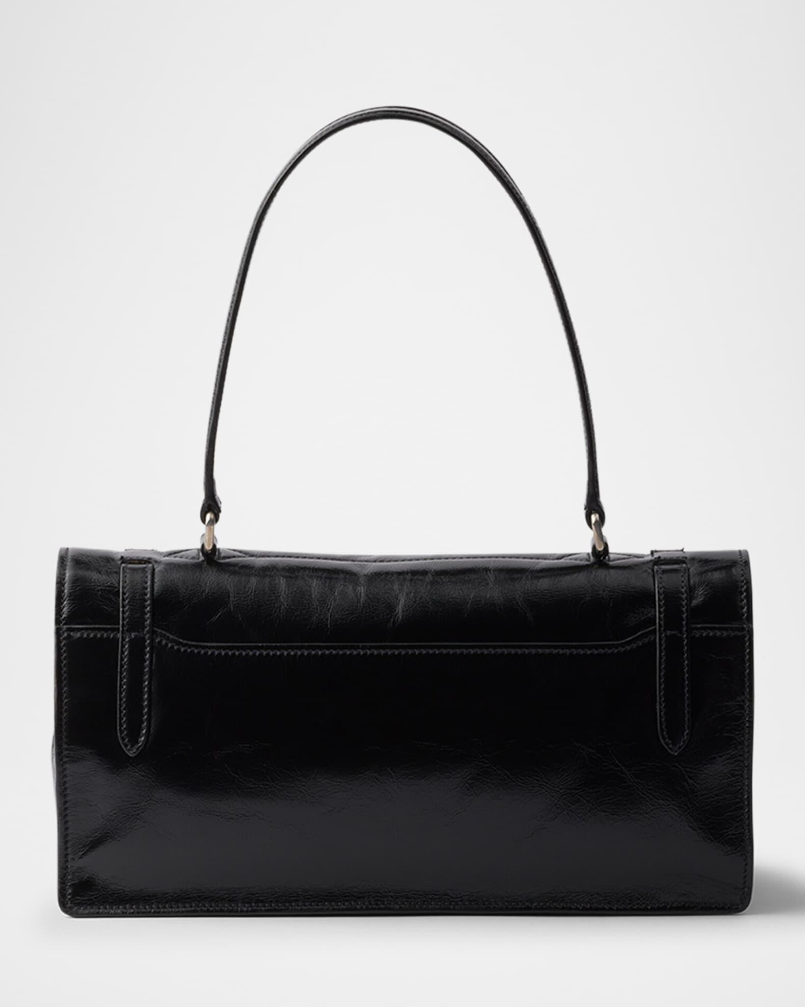 Medium Leather Top-Handle Handbag Product Image