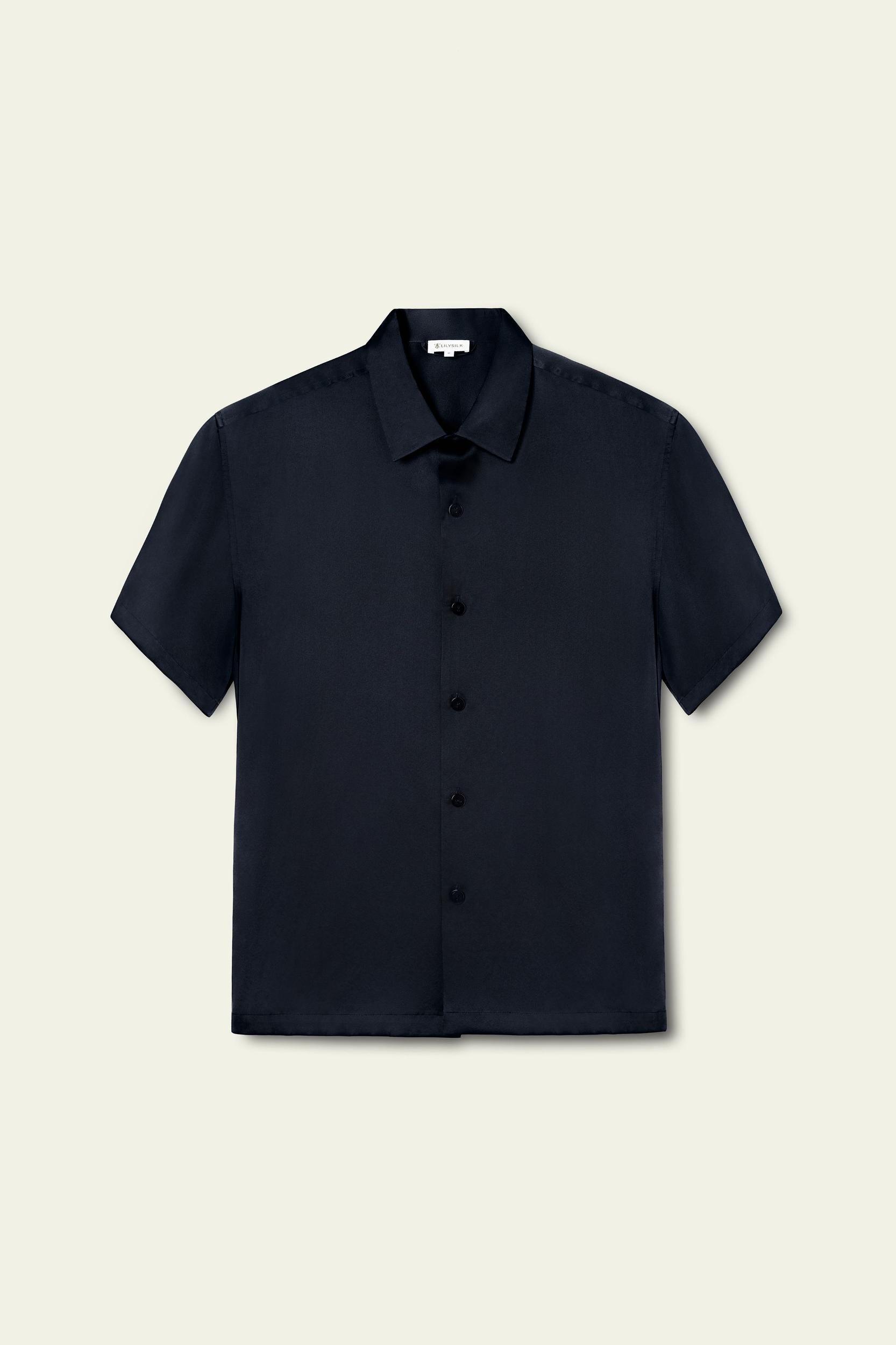 Men's Silk Camp Shirt Product Image