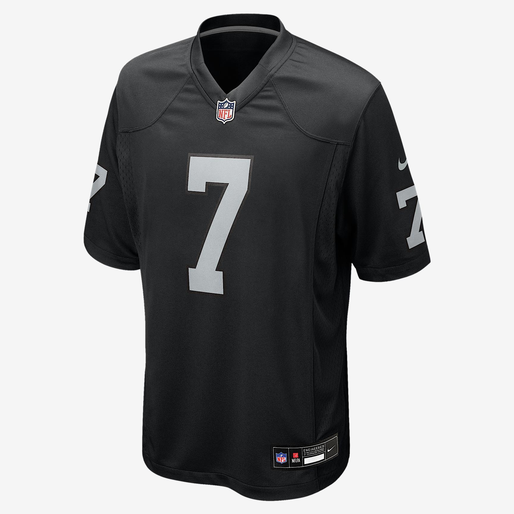 Geno Smith Las Vegas Raiders Nike Mens NFL Game Jersey | 67NMORGH8DF-7S5 Product Image
