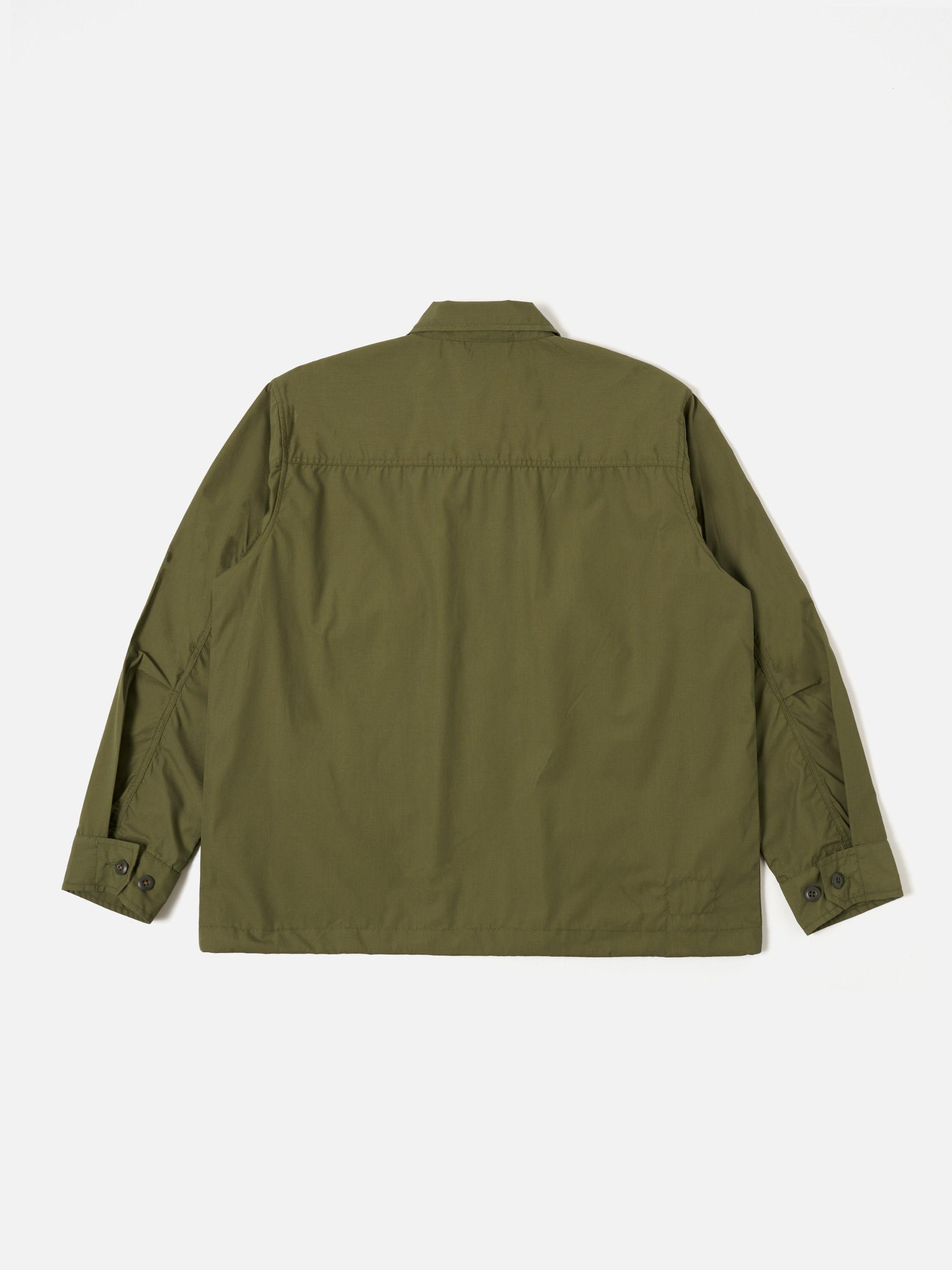 Olive Recycled Polytech Parachute Field Jacket Product Image
