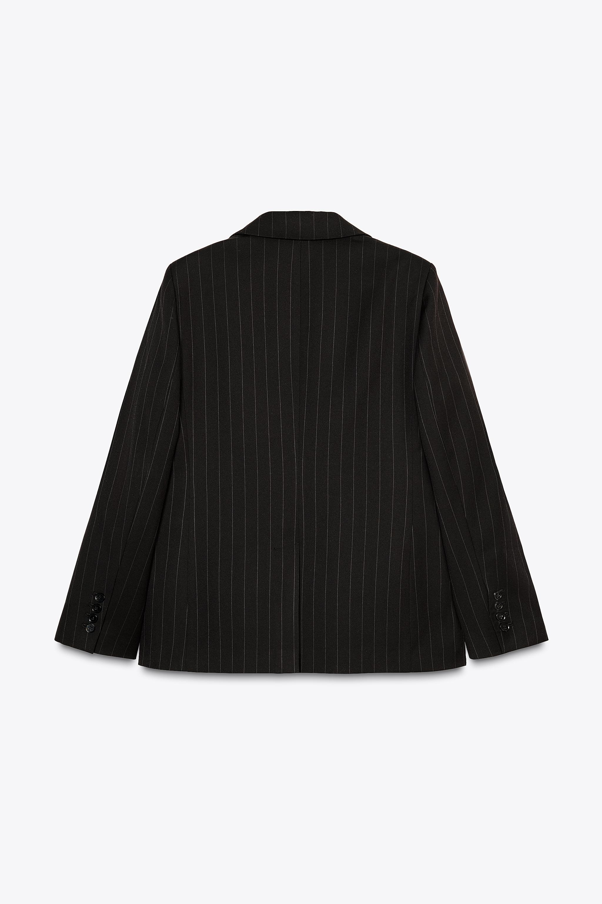 MINIMAL STRIPED BLAZER ZW COLLECTION Product Image