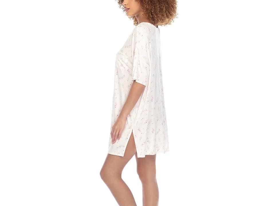 Honeydew Intimates Good Times Jersey Sleepshirt (Ivory Hearts) Women's Pajama Product Image