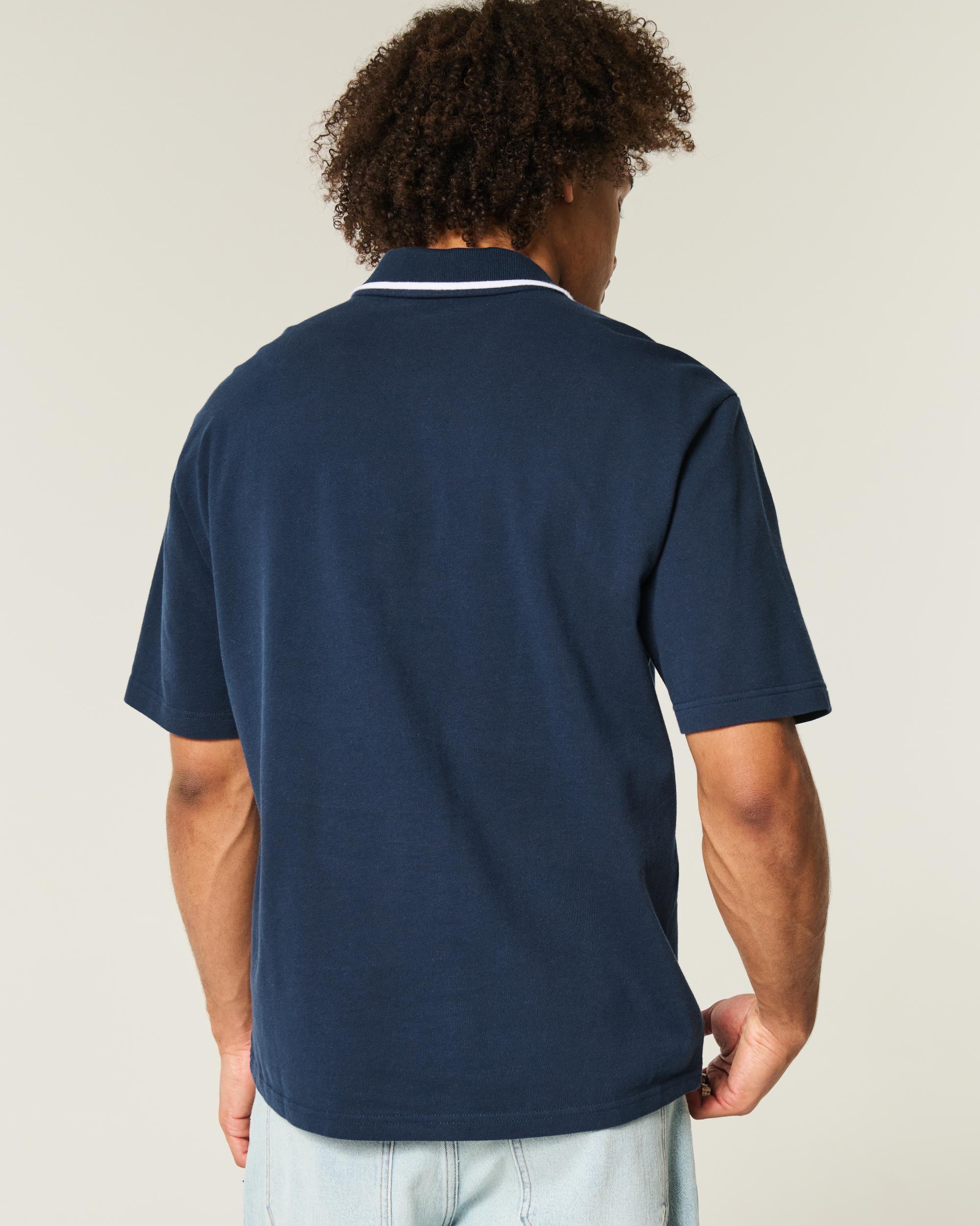 Relaxed Logo Polo Product Image