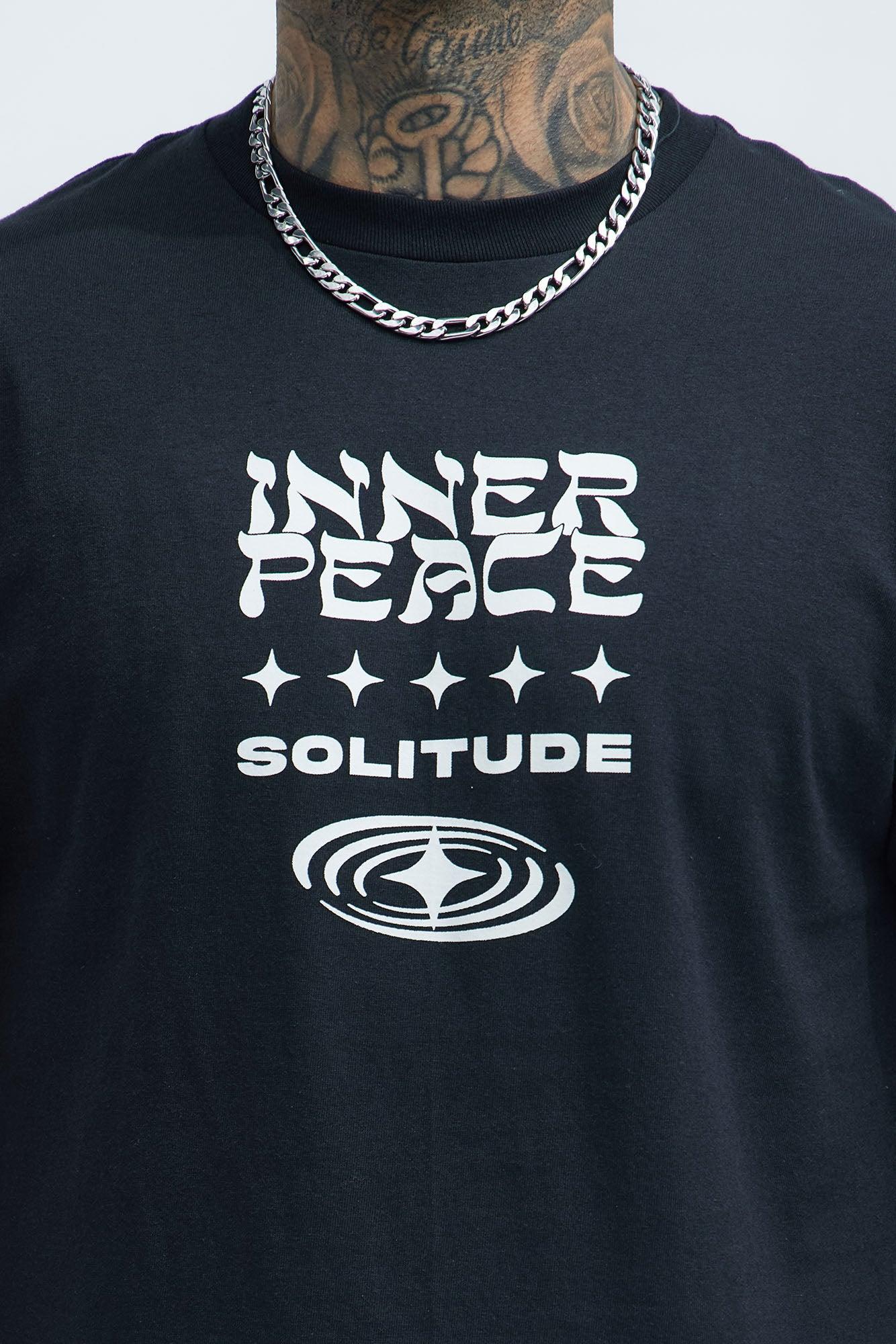 Happiness In The Chaos Short Sleeve Tee - Black Product Image