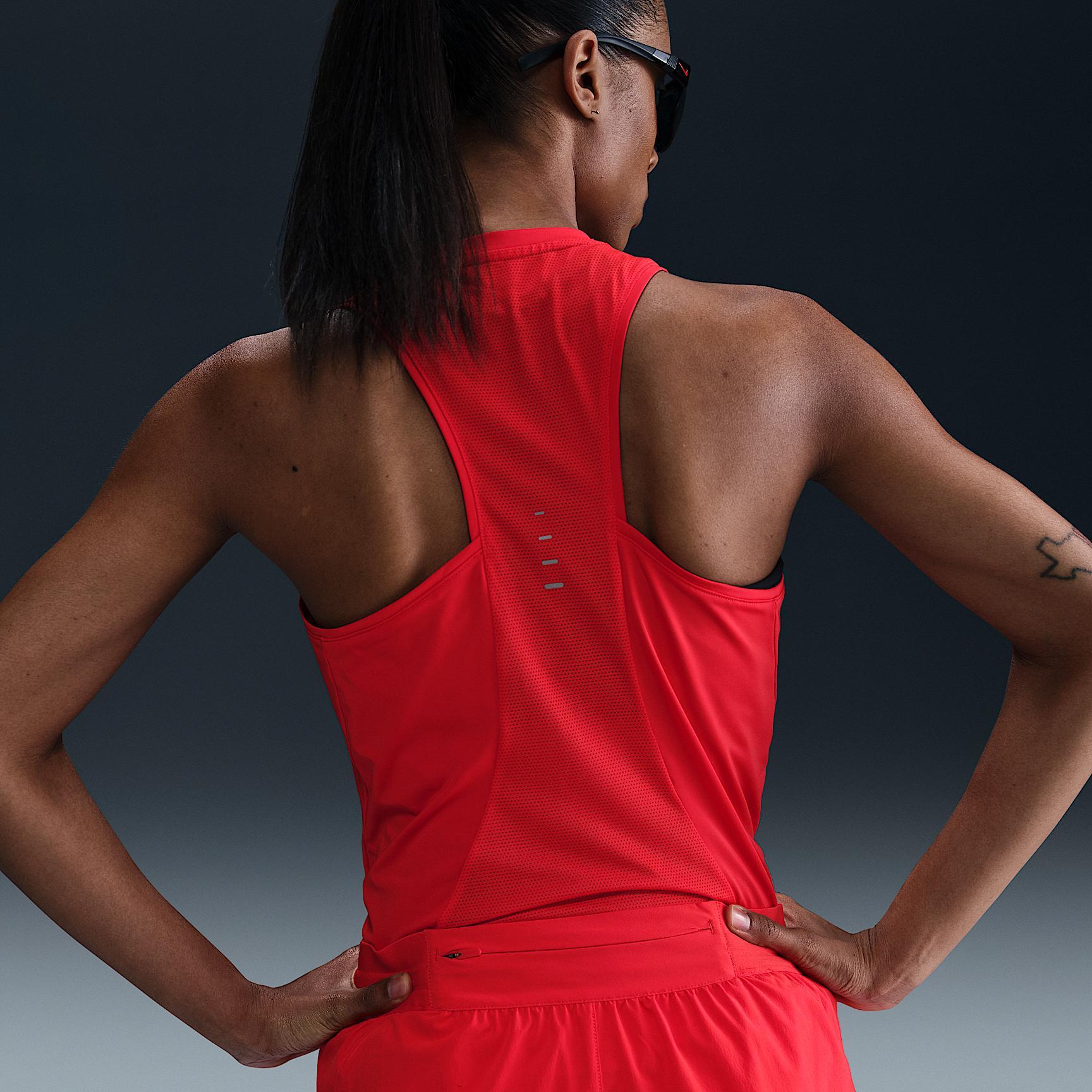 Nike Womens Swift Dri-FIT Running Tank Top | HQ0620-010 Product Image