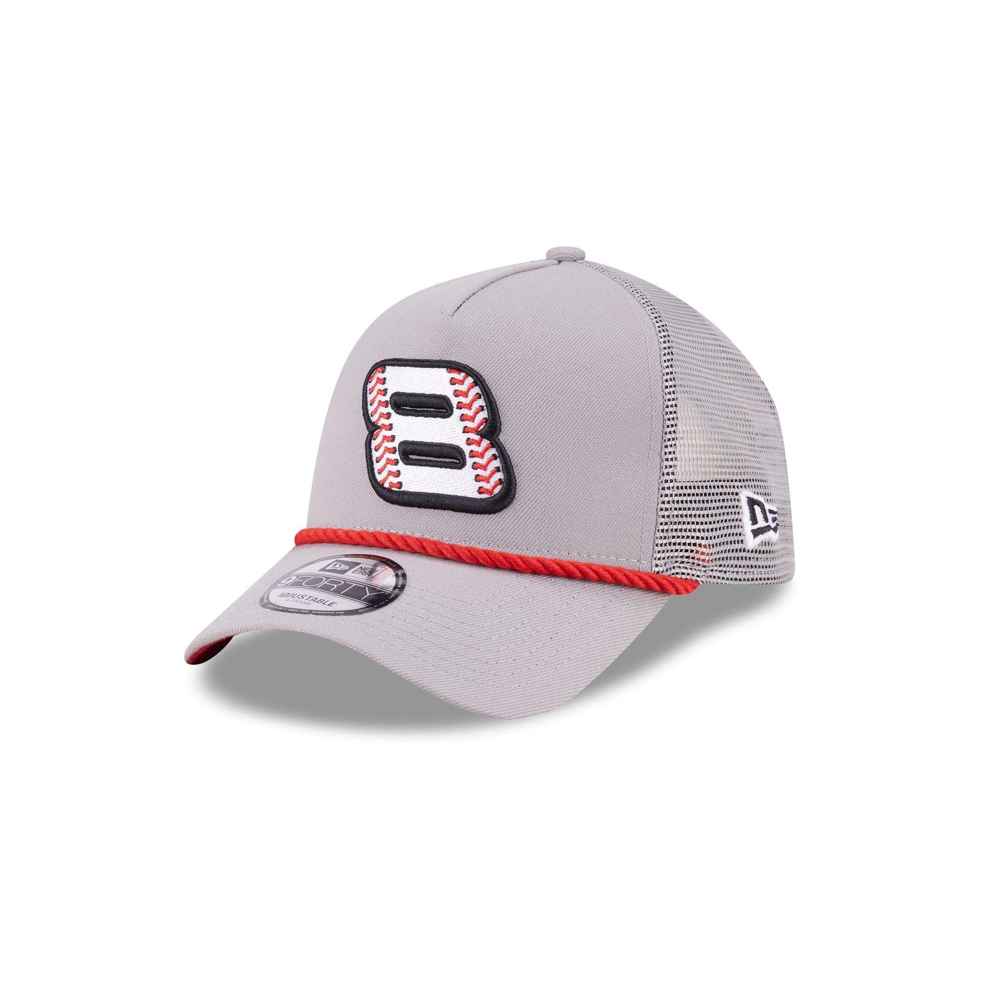 Dale Earnhardt Jr. x Budweiser Gray 9FORTY A-Frame Trucker Hat Male Product Image