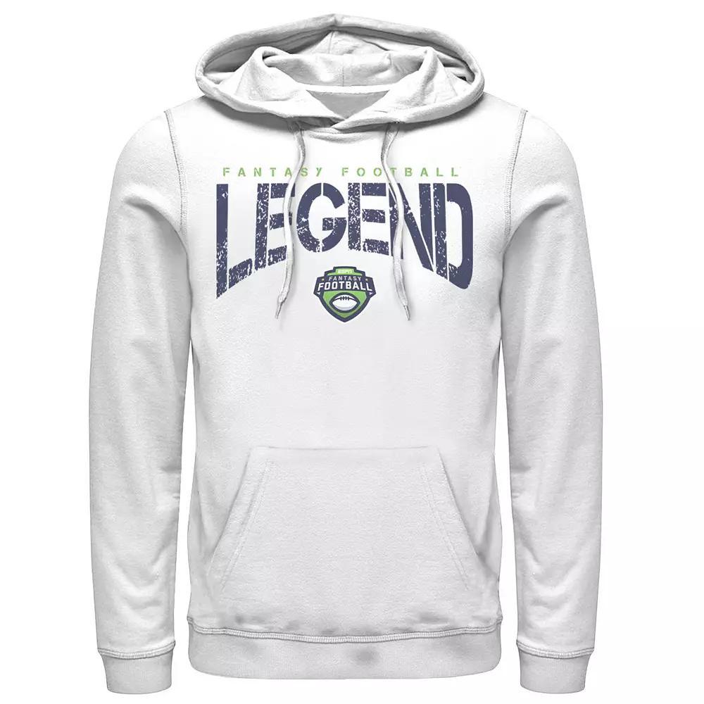 Men's ESPN Fantasy Football Legend Logo Hoodie, Size: XL, White Product Image