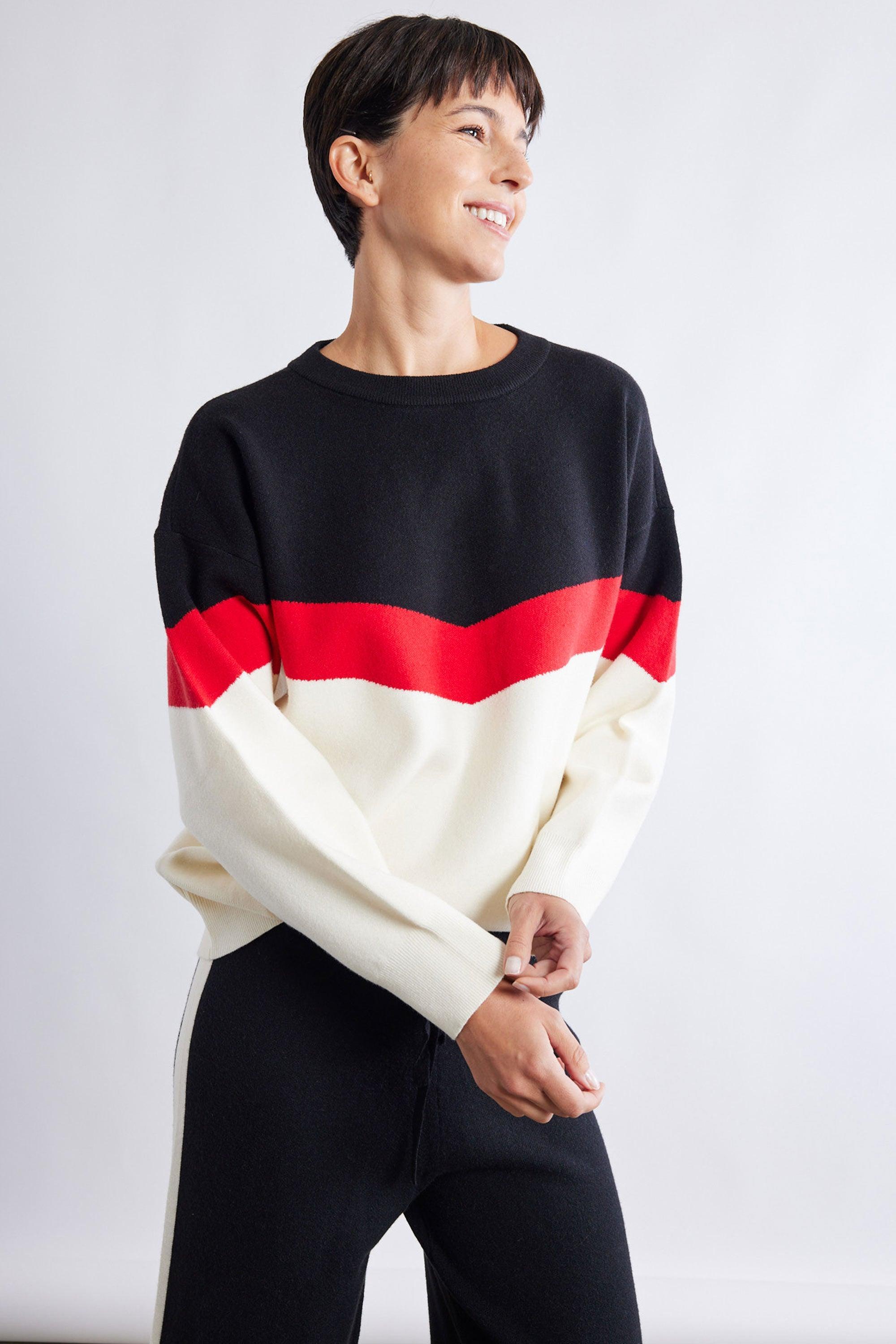 Best in Class Chevron Sweater Product Image