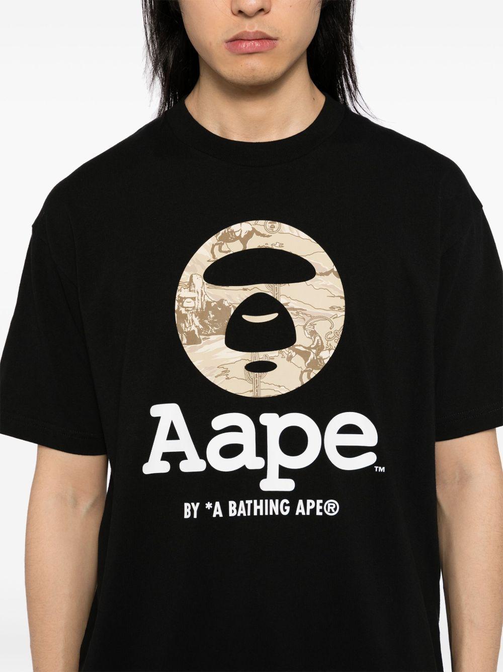 Moonface logo short sleeves tee Product Image