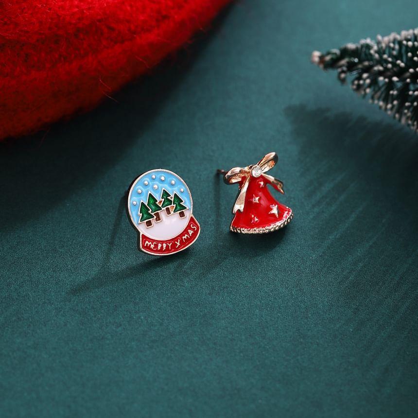 Christmas Alloy Stud Earring (Various Designs) Product Image