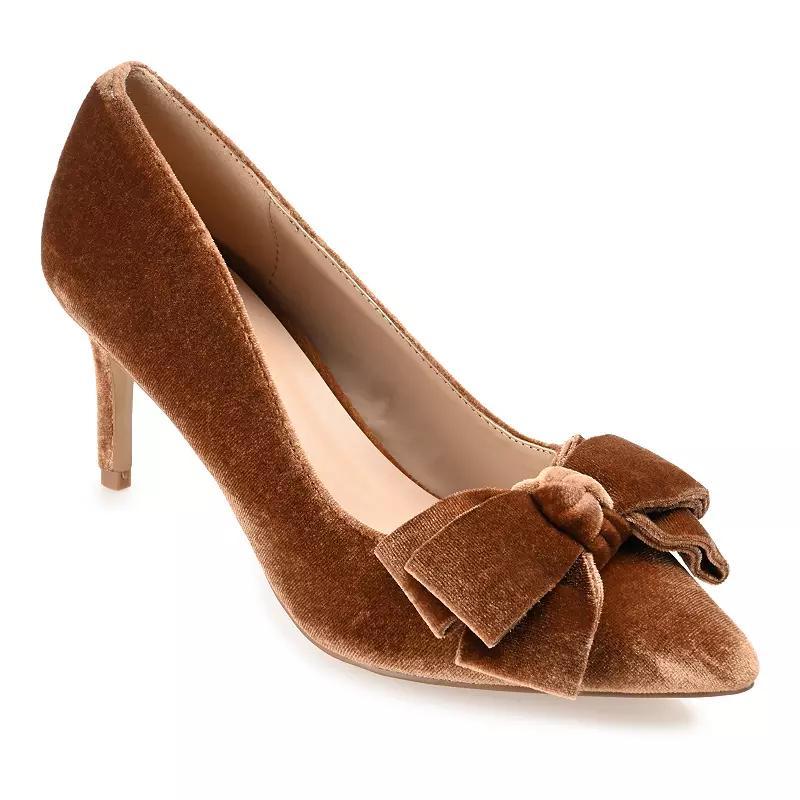 Journee Collection Womens Crystol Pump Product Image