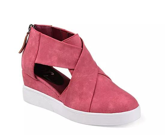 Journee Collection Womens Seena Wedge Sneaker Product Image