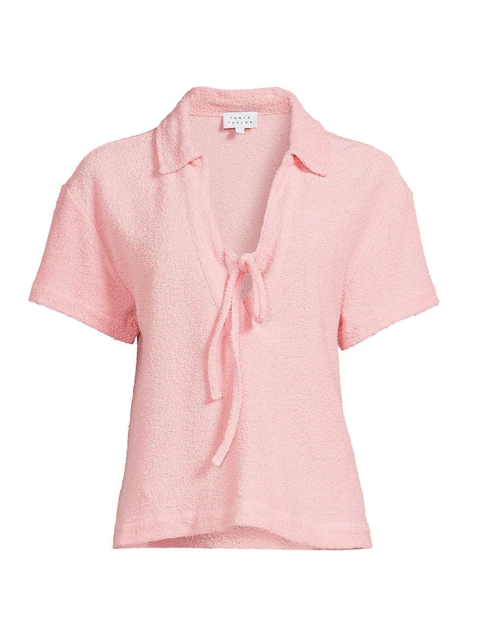 Womens Darcy Boucl Short-Sleeve Top Product Image