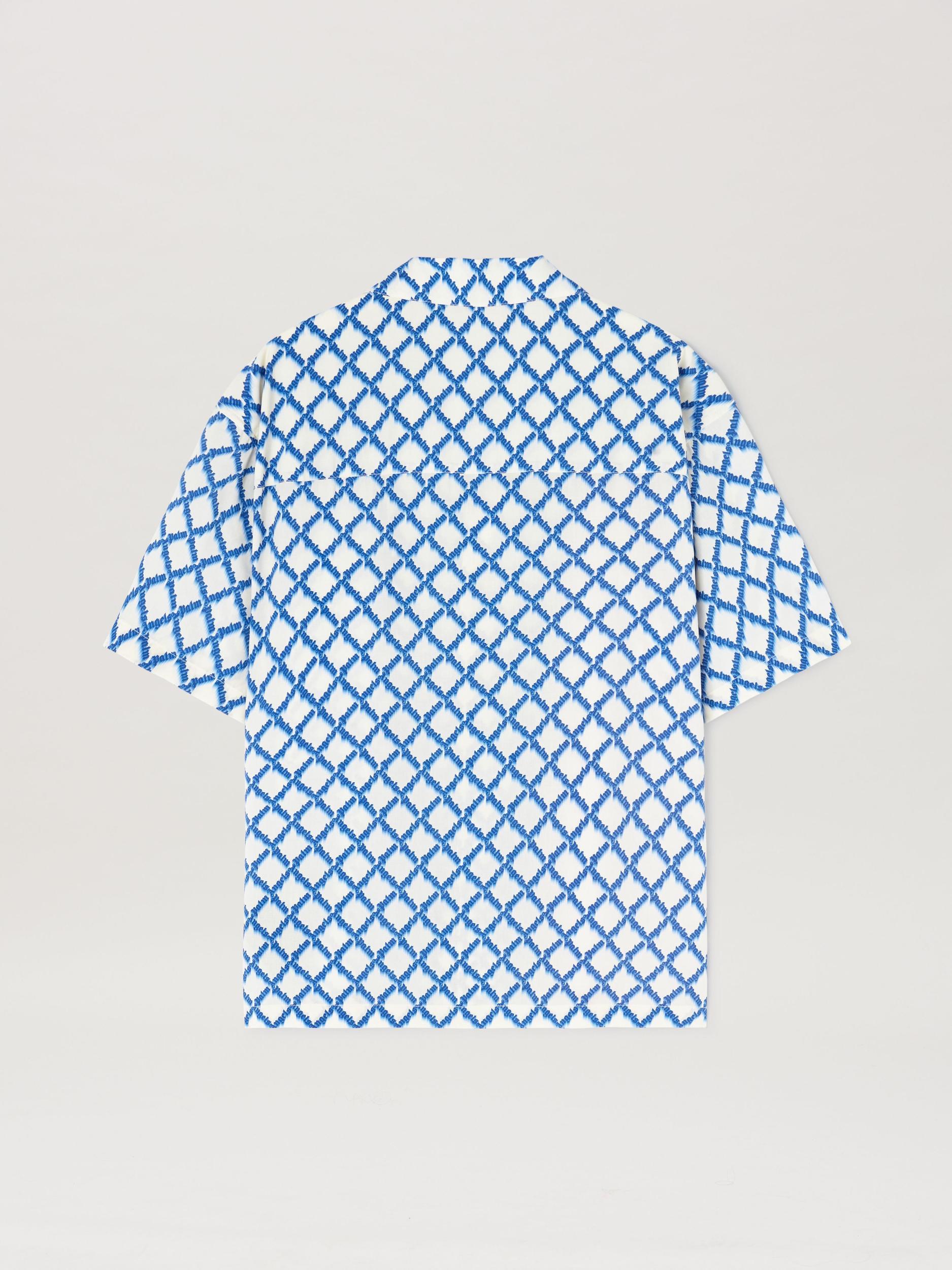 NET LOGO BOWLING SHIRT SS IVORY - MULTIC Product Image