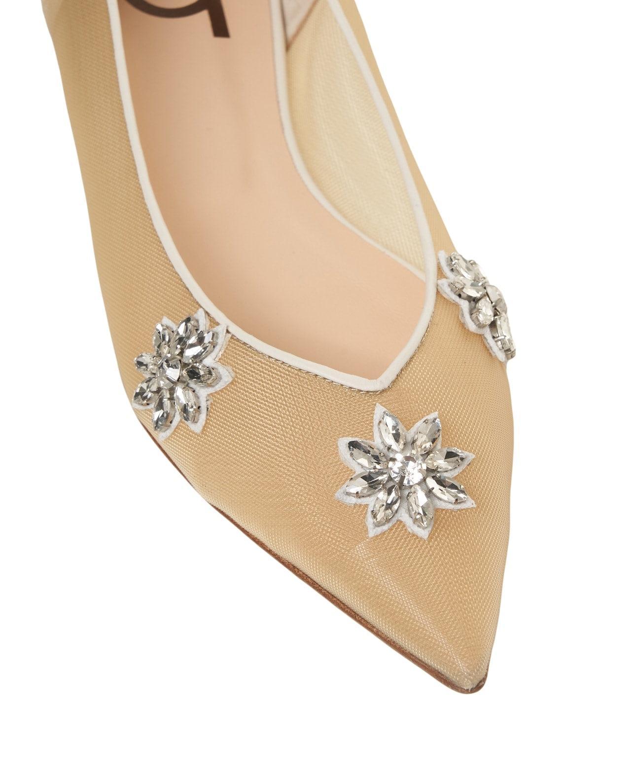 Mesh ballerina flats Product Image