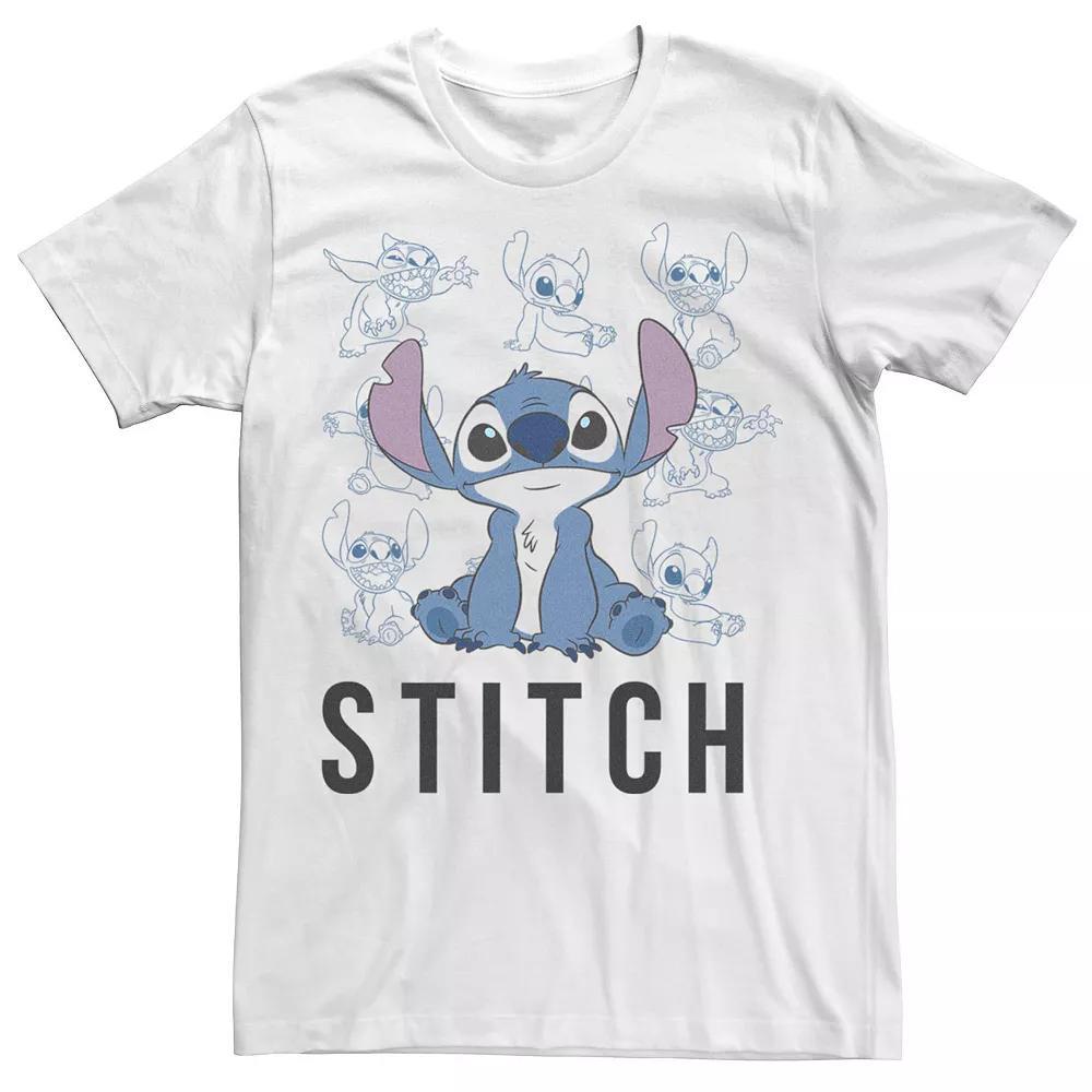 Disney's Lilo & Stitch Men's Just Adorable Stitch Sketches Tee,  Product Image