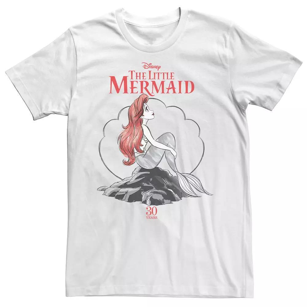 Disney's Little Mermaid Men's 30th Anniversary Ariel Graphic Tee,  Product Image