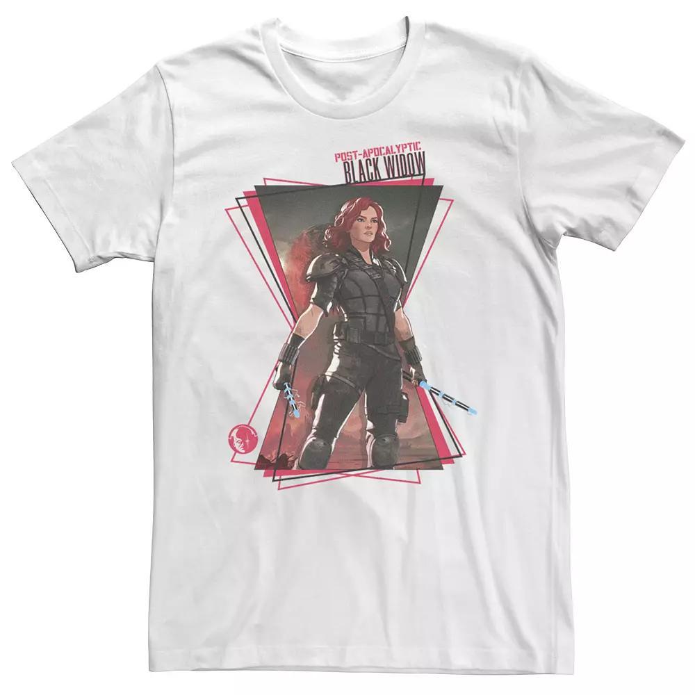 Men's Marvel What If Black Widow Hourglass Tee,  Product Image