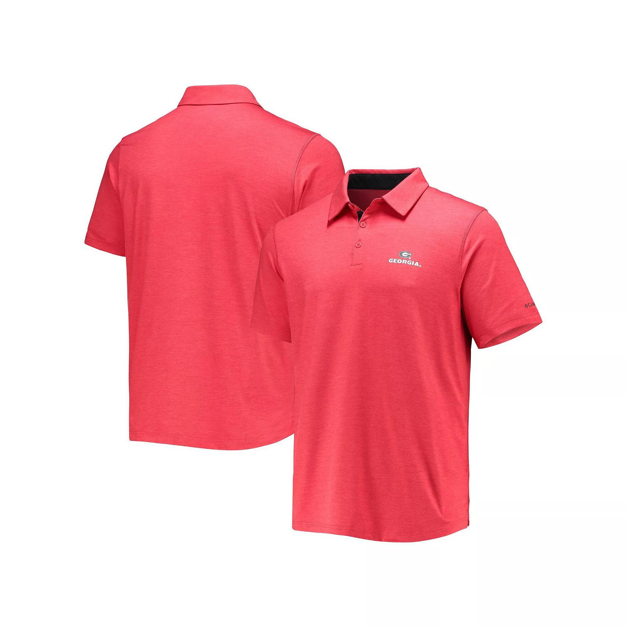 Columbia Men's Collegiate Tech Trail Polo - Georgia- Product Image