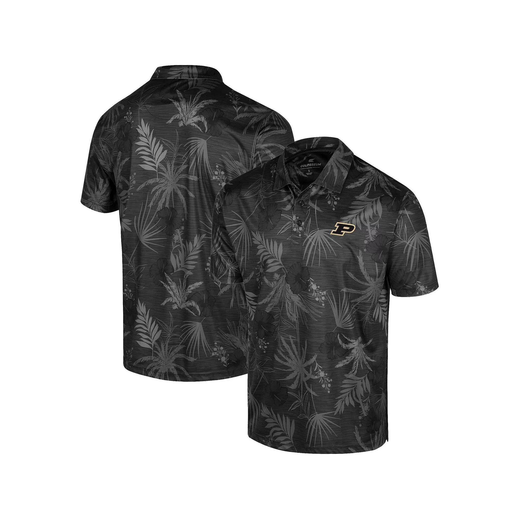 Men's Colosseum Royal Pitt Panthers Palms Team Polo,  Product Image