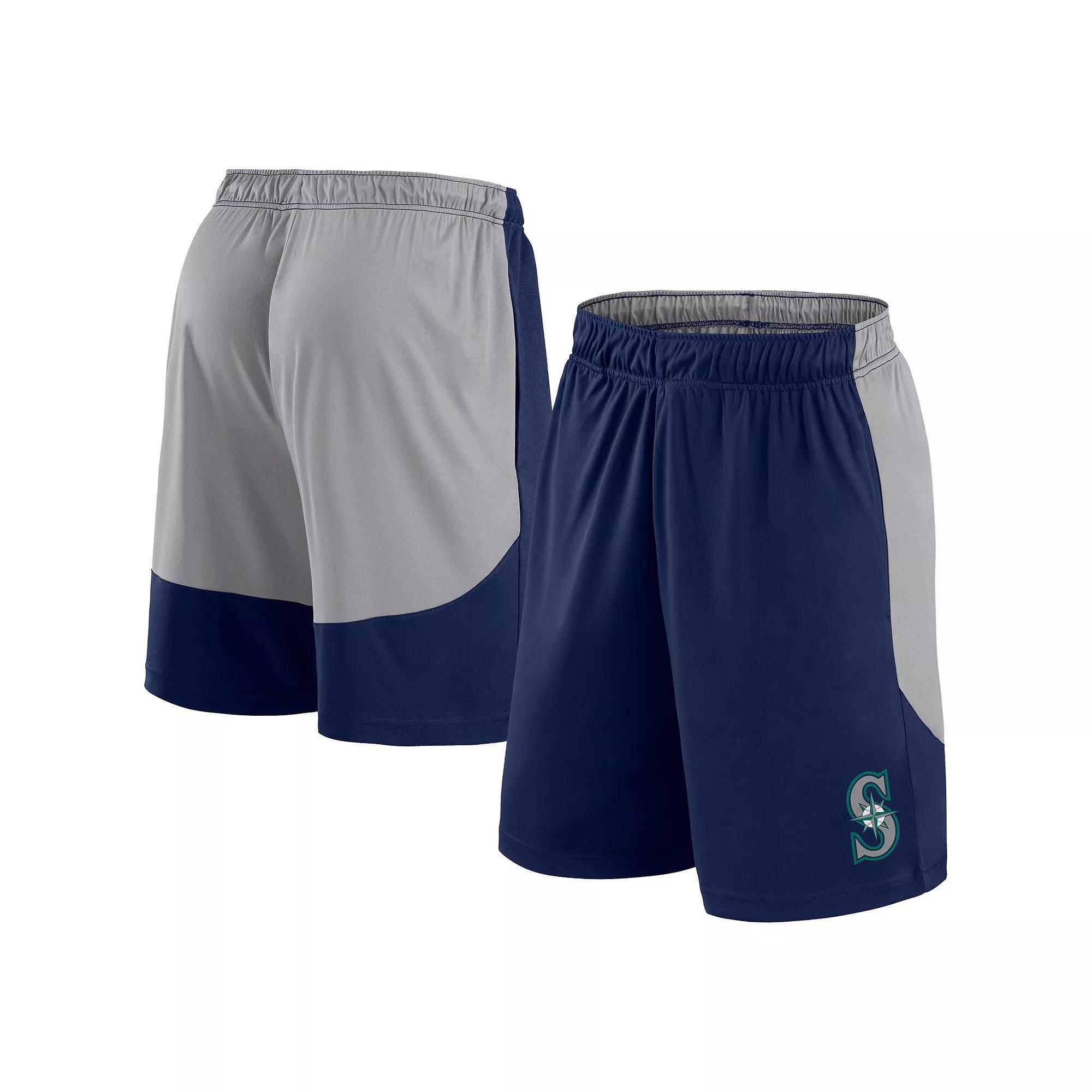 Men's Fanatics Navy/Gray Minnesota Twins Go Hard Shorts, Size: 2XL, Blue Product Image