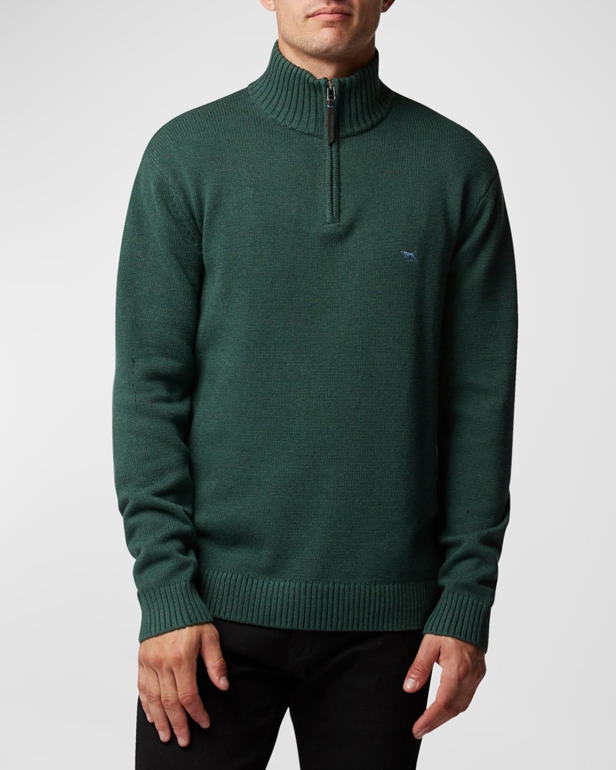 Mens Merrick Bay Quarter-Zip Sweater Product Image