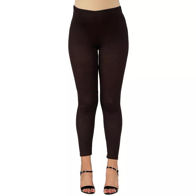 Maternity 24Seven Comfort Apparel Apparel Stretch Ankle Leggings, Women's,  Product Image