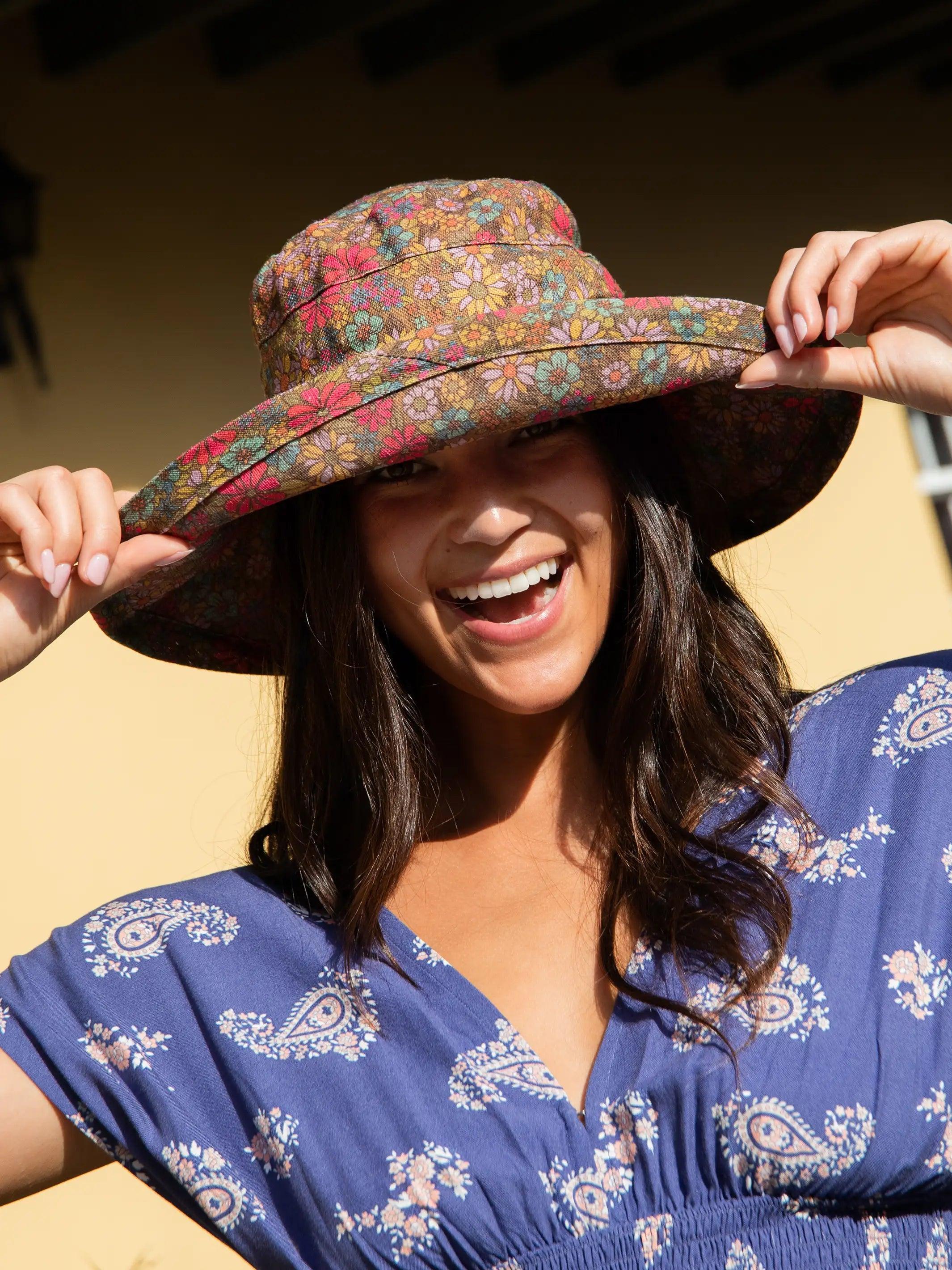 Sunny Day Bucket Hat - Ditsy Garden Product Image