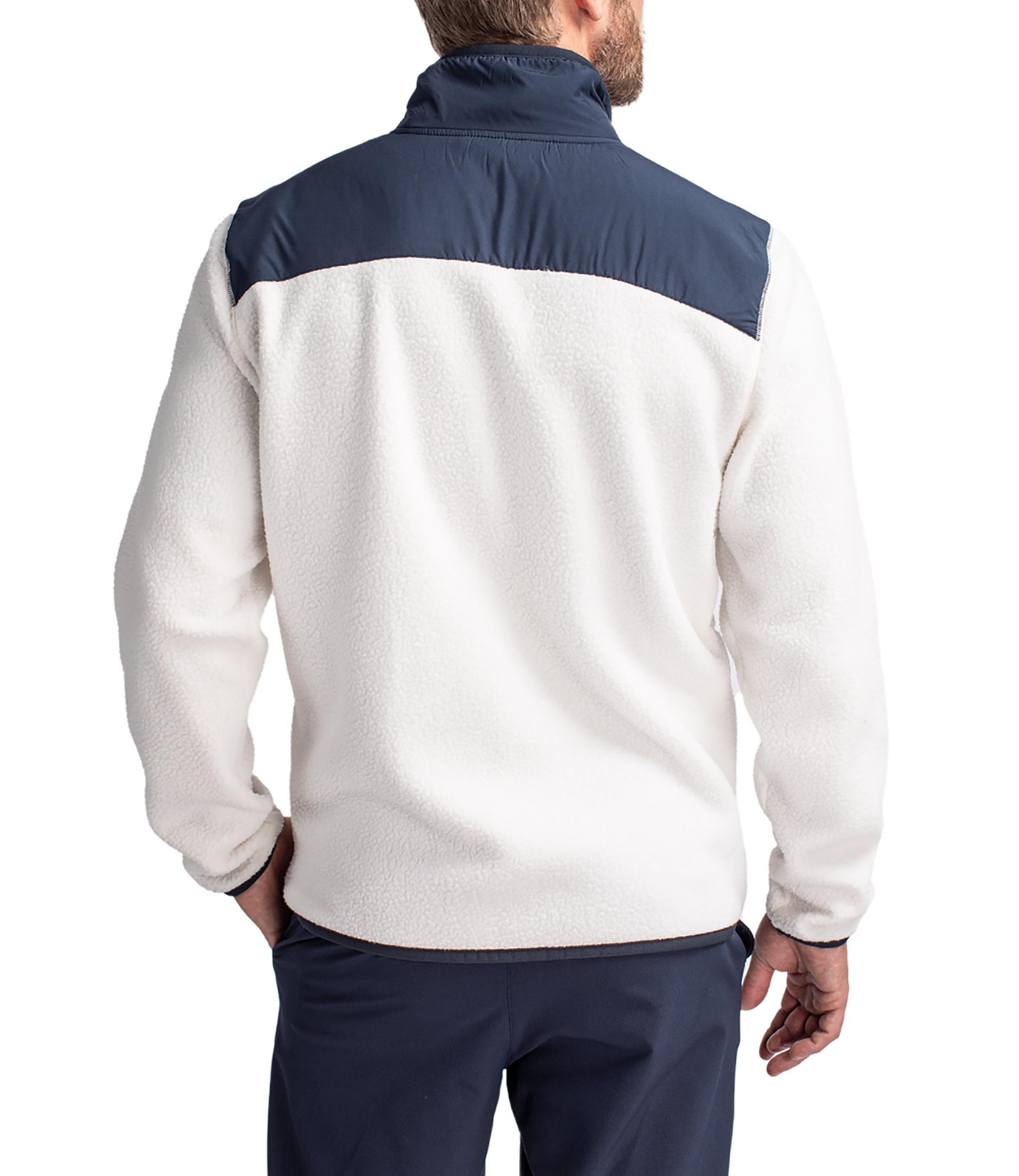 Cutter & Buck Cascade Eco Sherpa Mens Big & Tall Fleece Jacket Male Product Image
