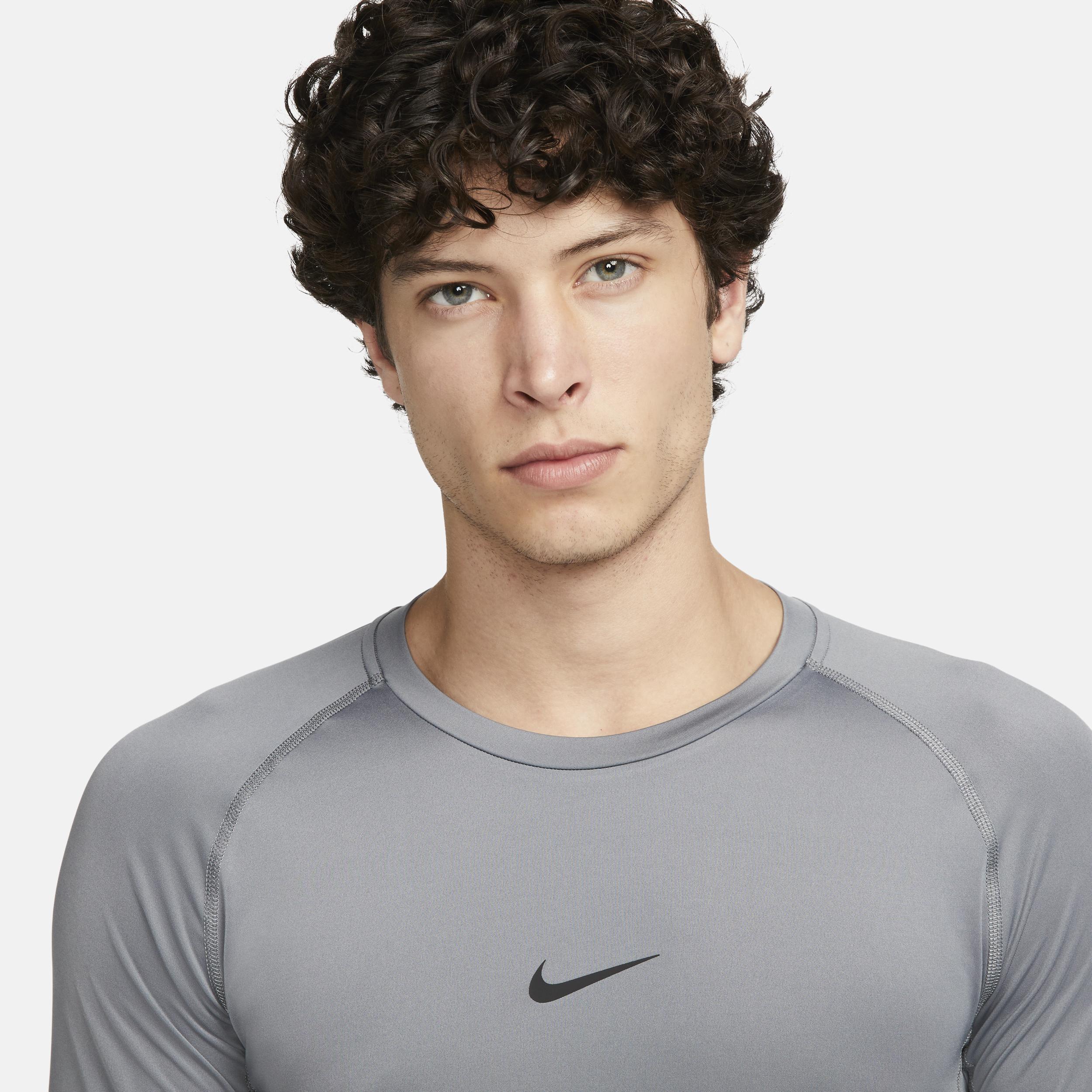 Mens Nike Pro Dri-FIT Tight Long-Sleeve Fitness Top | FB7919-084 Product Image