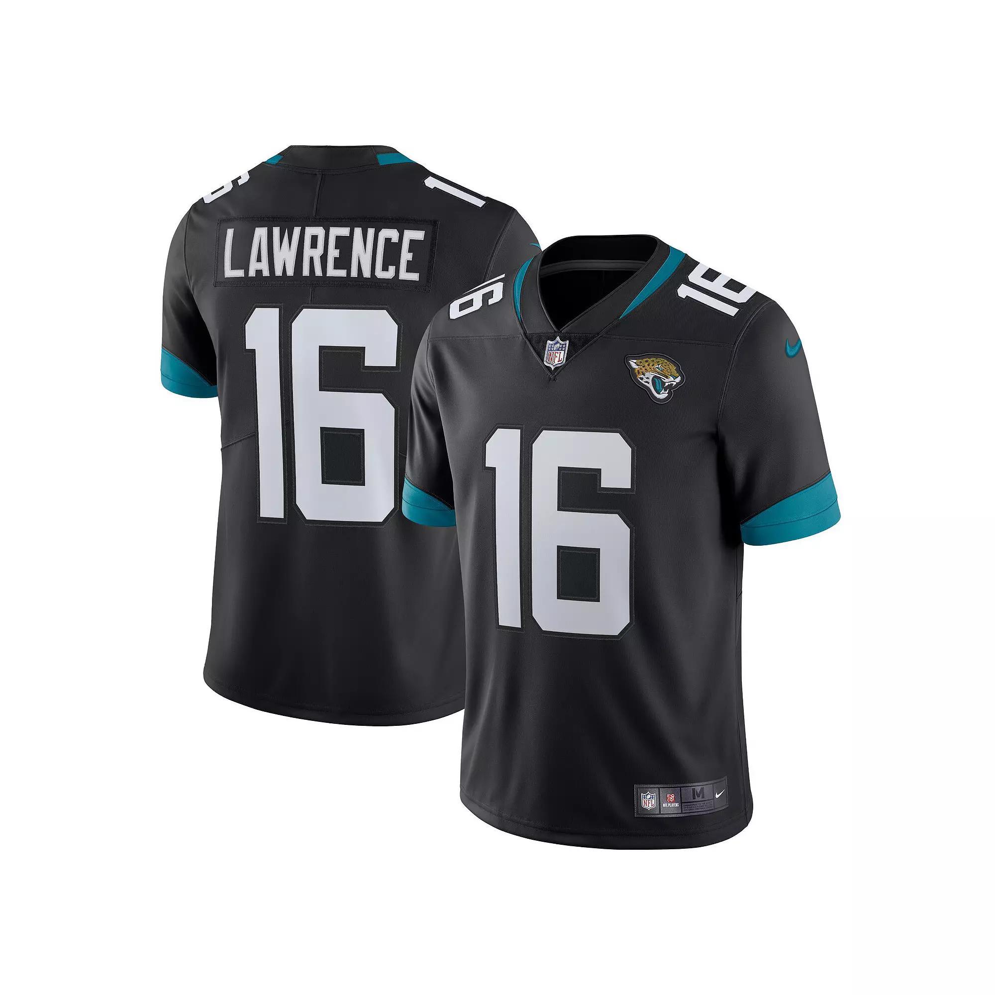 Men's Nike Trevor Lawrence Black Jacksonville Jaguars Alternate Vapor Limited Jersey,  Product Image