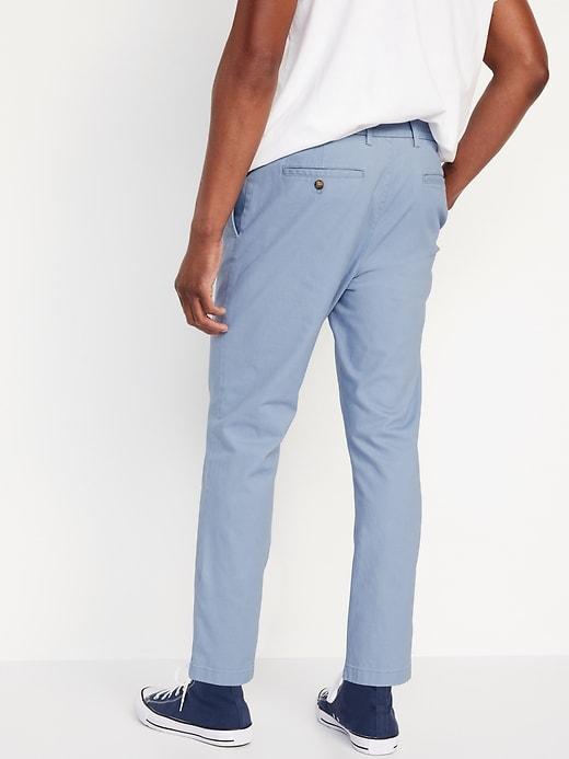 Loose Taper Built-In Flex Pleated Ankle Chino Product Image