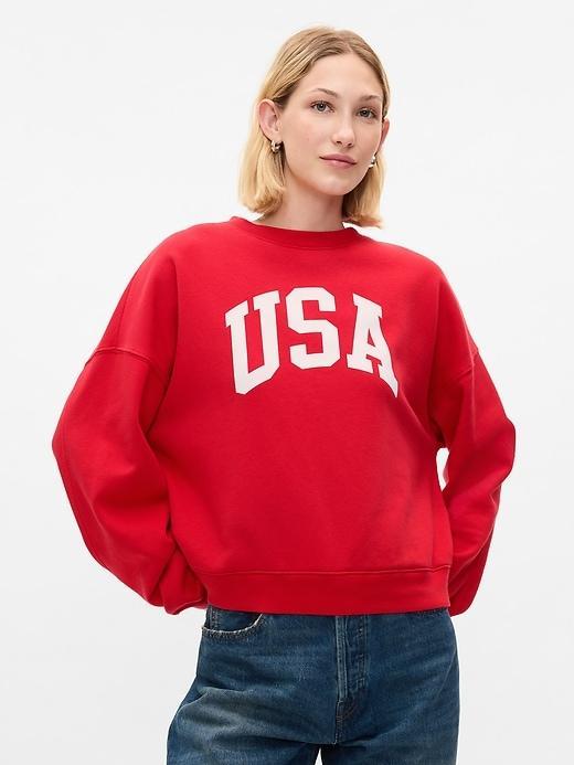 Vintage Soft USA Sweatshirt Product Image