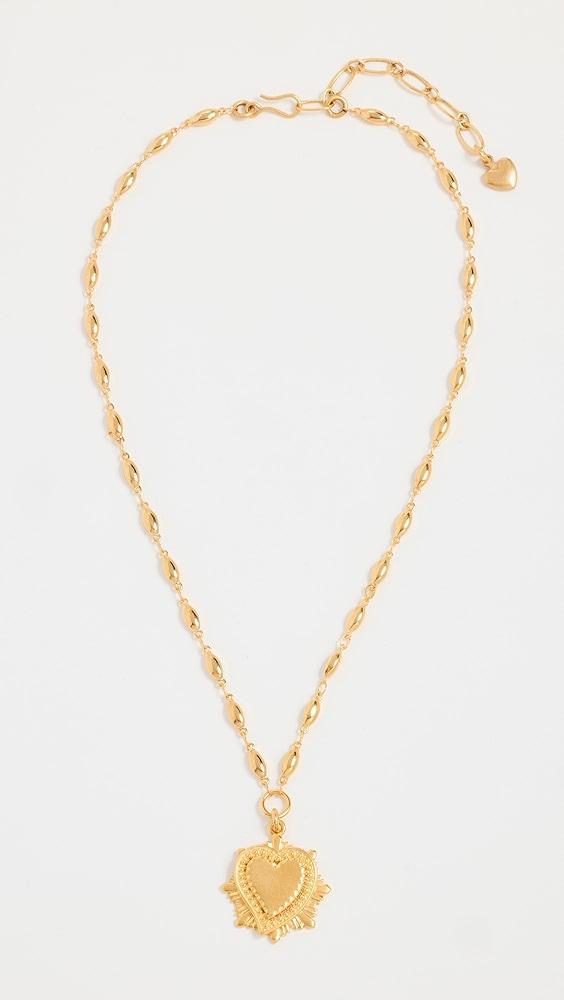 Brinker + Eliza Heart On Fire Necklace | Shopbop Product Image