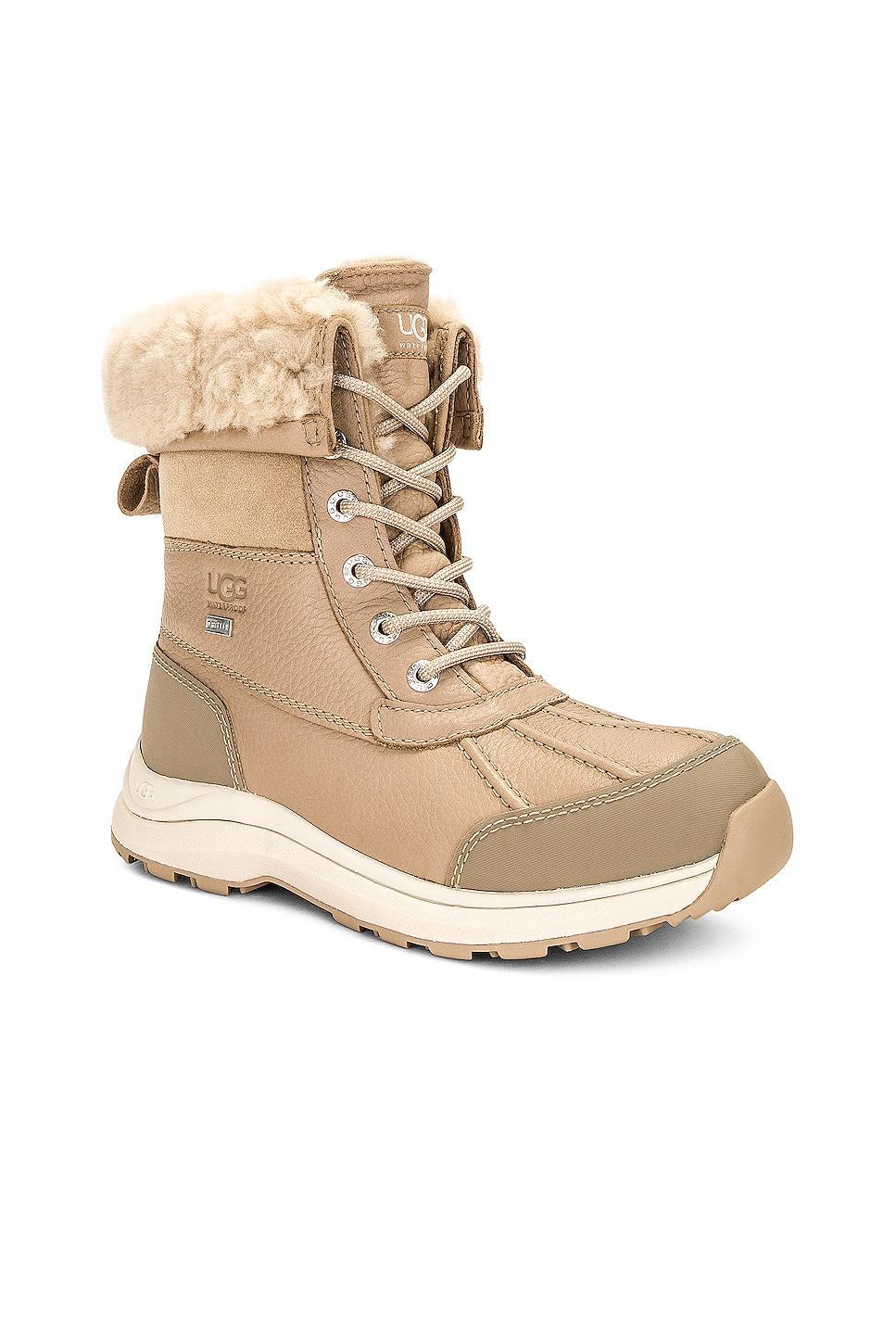 UGG Womens Adirondack III Boot Leather/Suede/Waterproof Cold Weather Boots Product Image