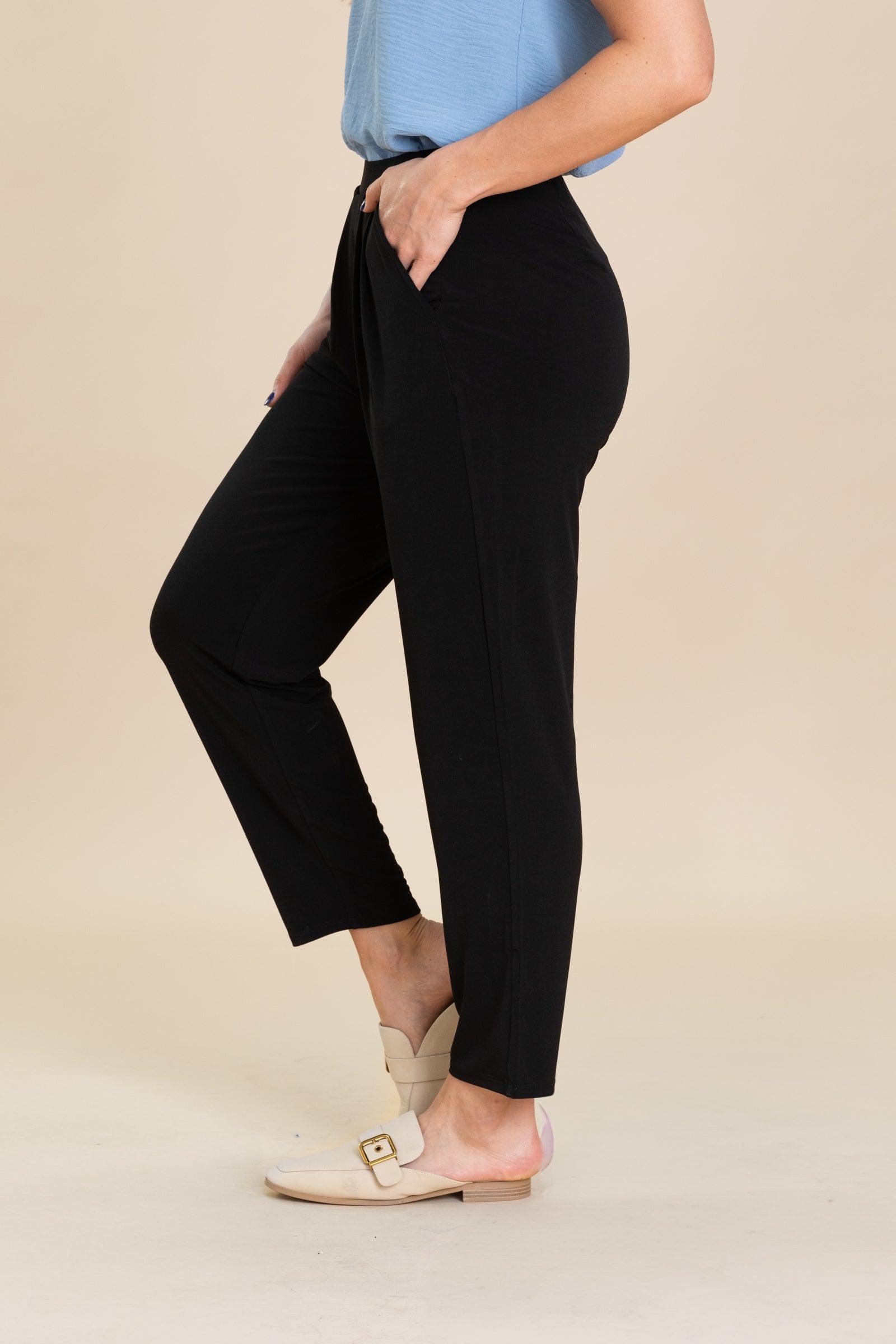 Pull On Tapered Leg Pant Product Image