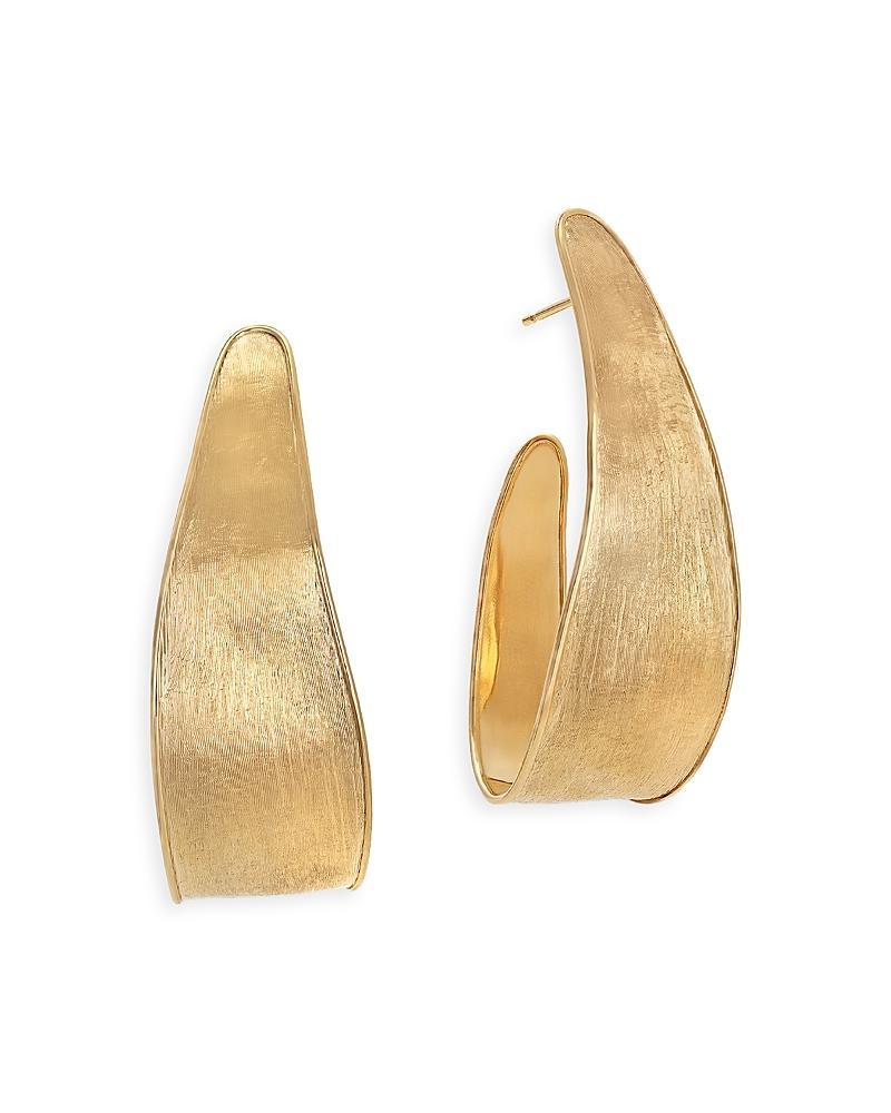 Marco Bicego 18K Yellow Gold Lunaria Small Hoop Earrings Product Image