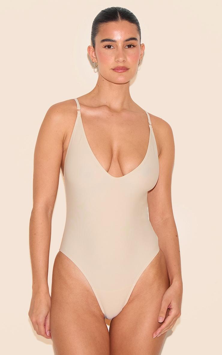 Stone Low Scoop Basic Swimsuit Product Image