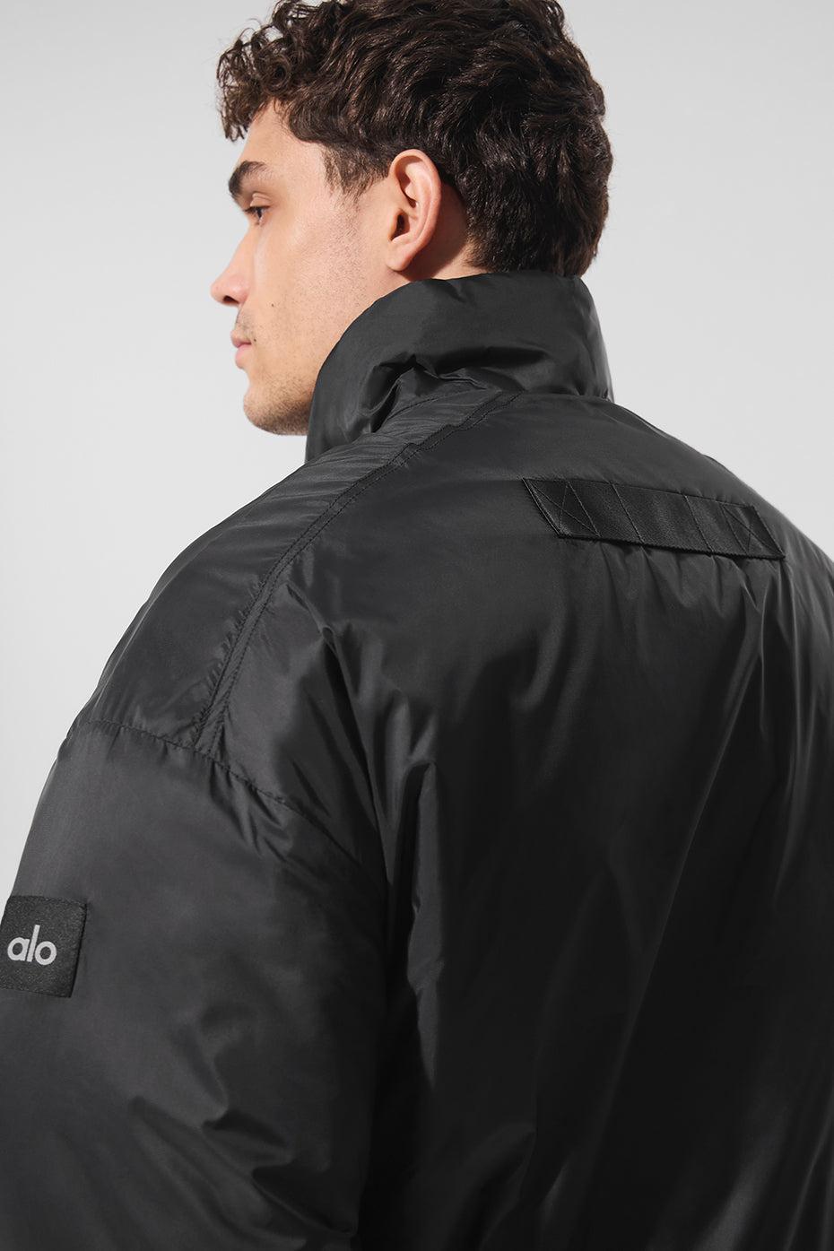 Latitude Light Weight 1/2 Zip Pullover Jacket - Black Product Image