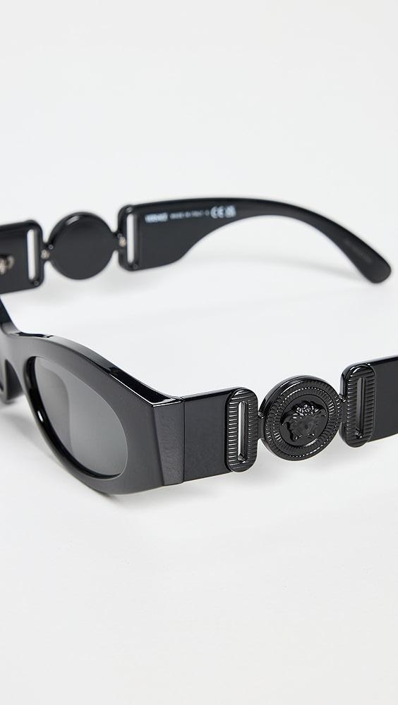 Versace Medusa Biggie Cat-Eye Sunglasses | Shopbop Product Image