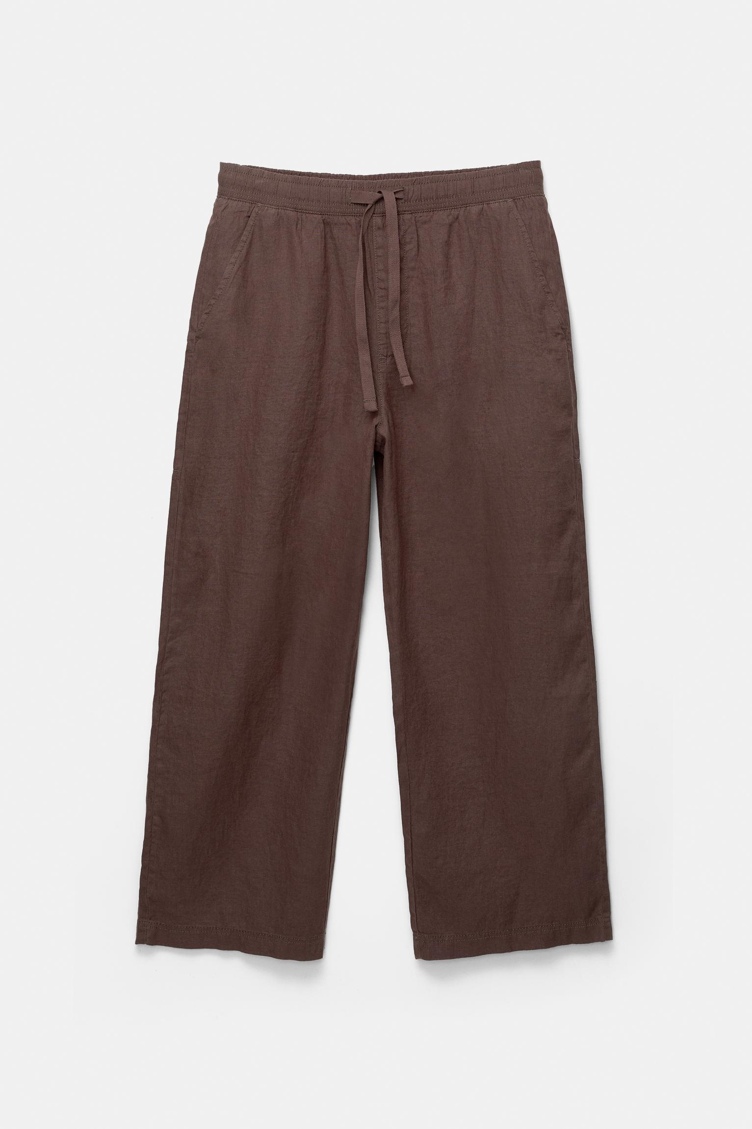 100% linen sweatpants Product Image