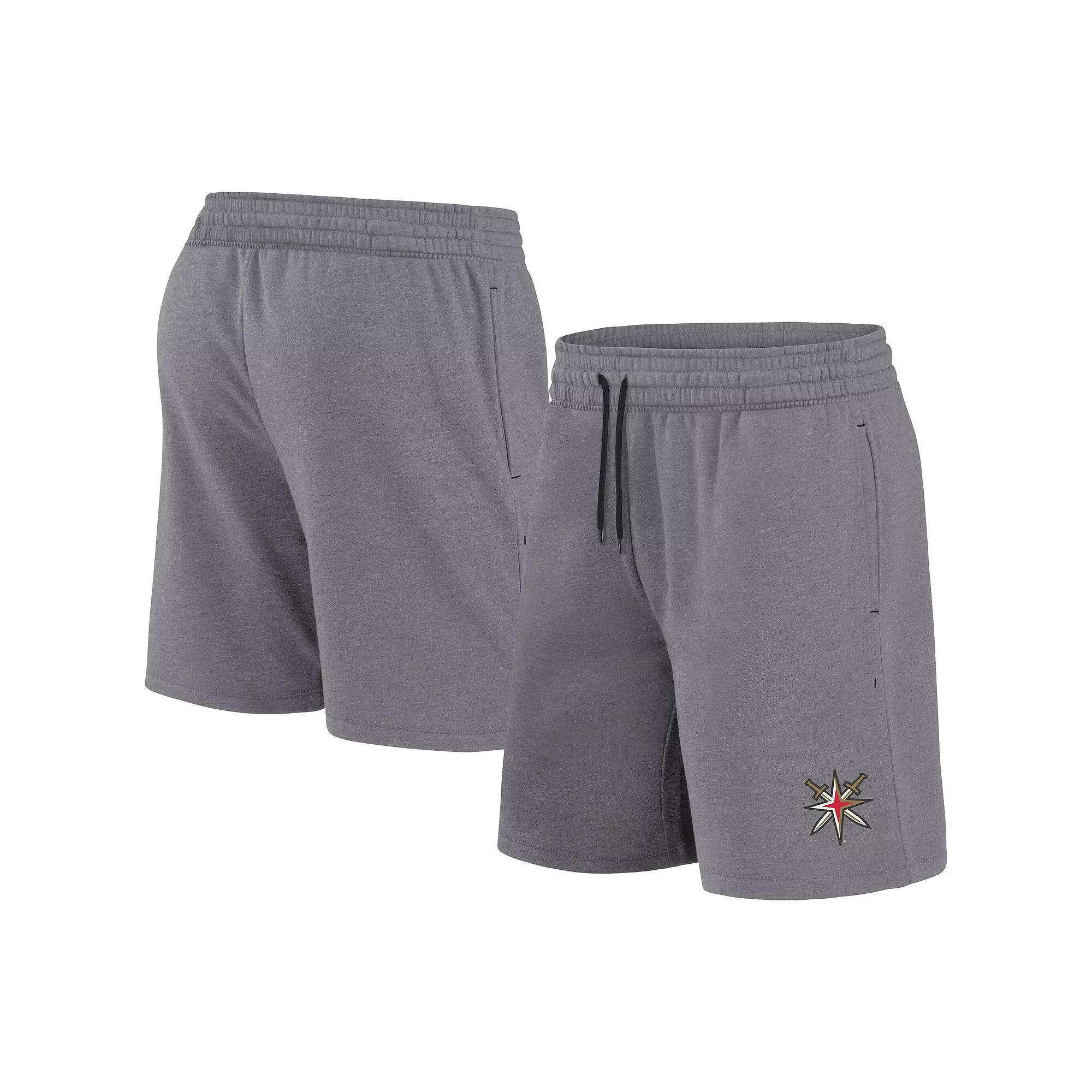 ��Fanatics  Heather Gray Vegas Golden Knights Humble Training Shorts, Men's, Size: 2XL, Lvk Grey Product Image