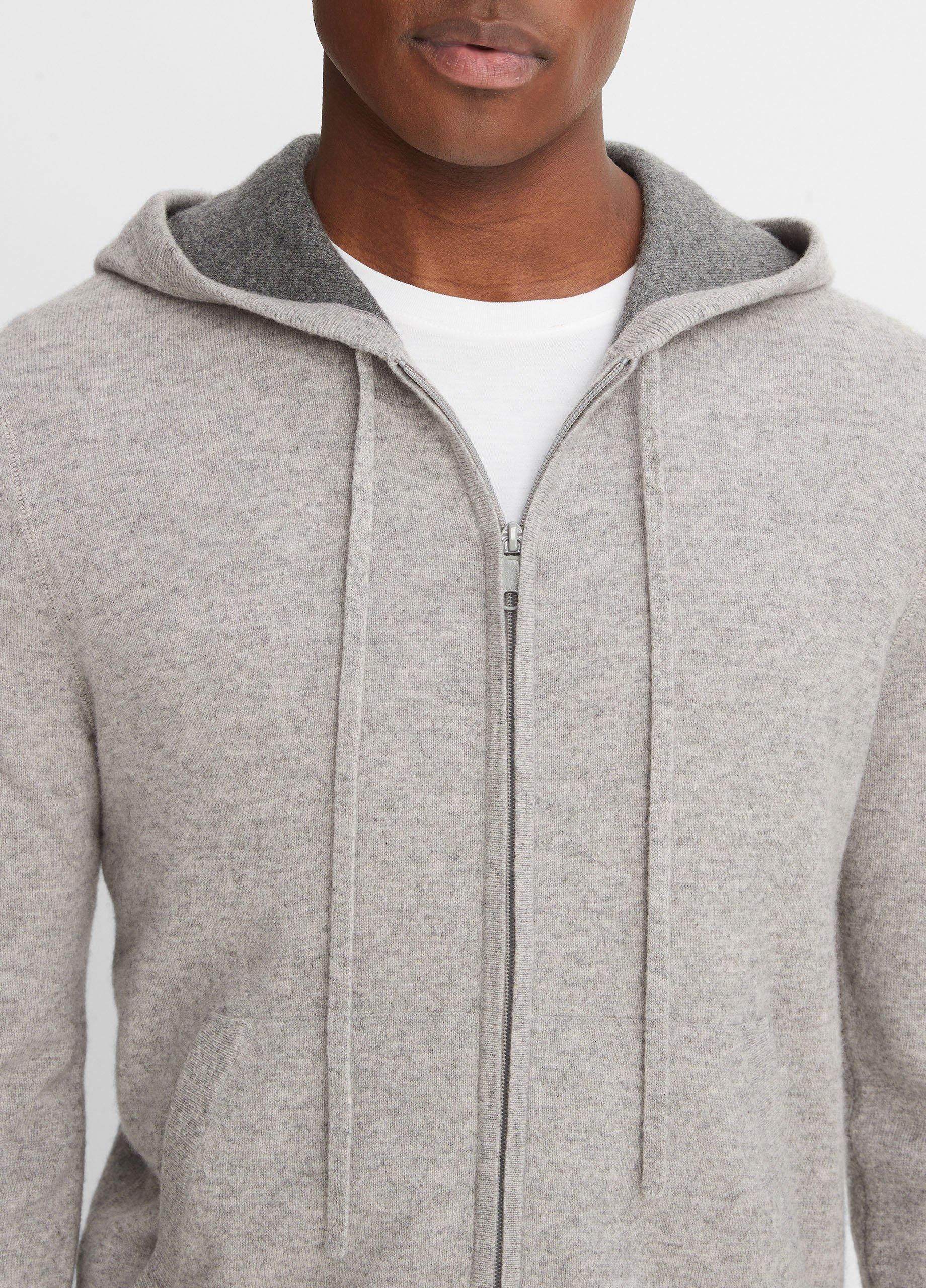 Cashmere Full Zip Hoodie Product Image