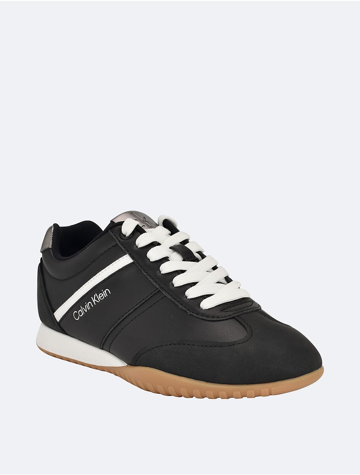 Calvin Klein Womens Womens Harlian Sneaker - Blue - 7 Product Image