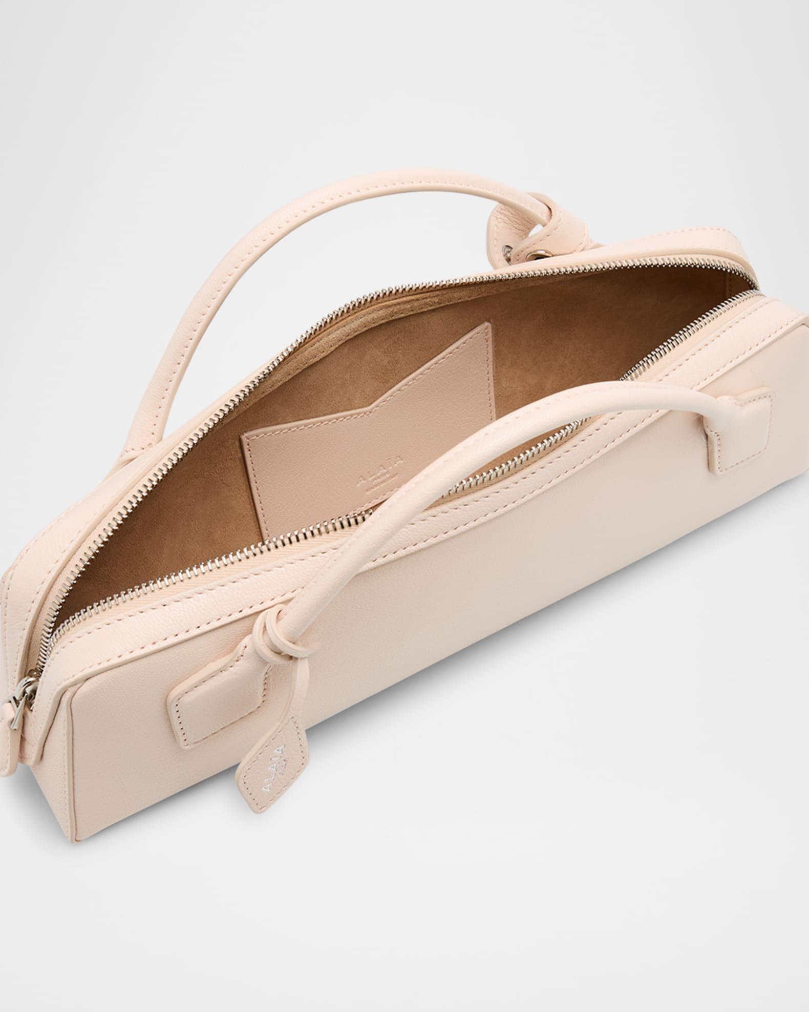 Le Teckel Top-Handle Bag in Grained Leather  Product Image
